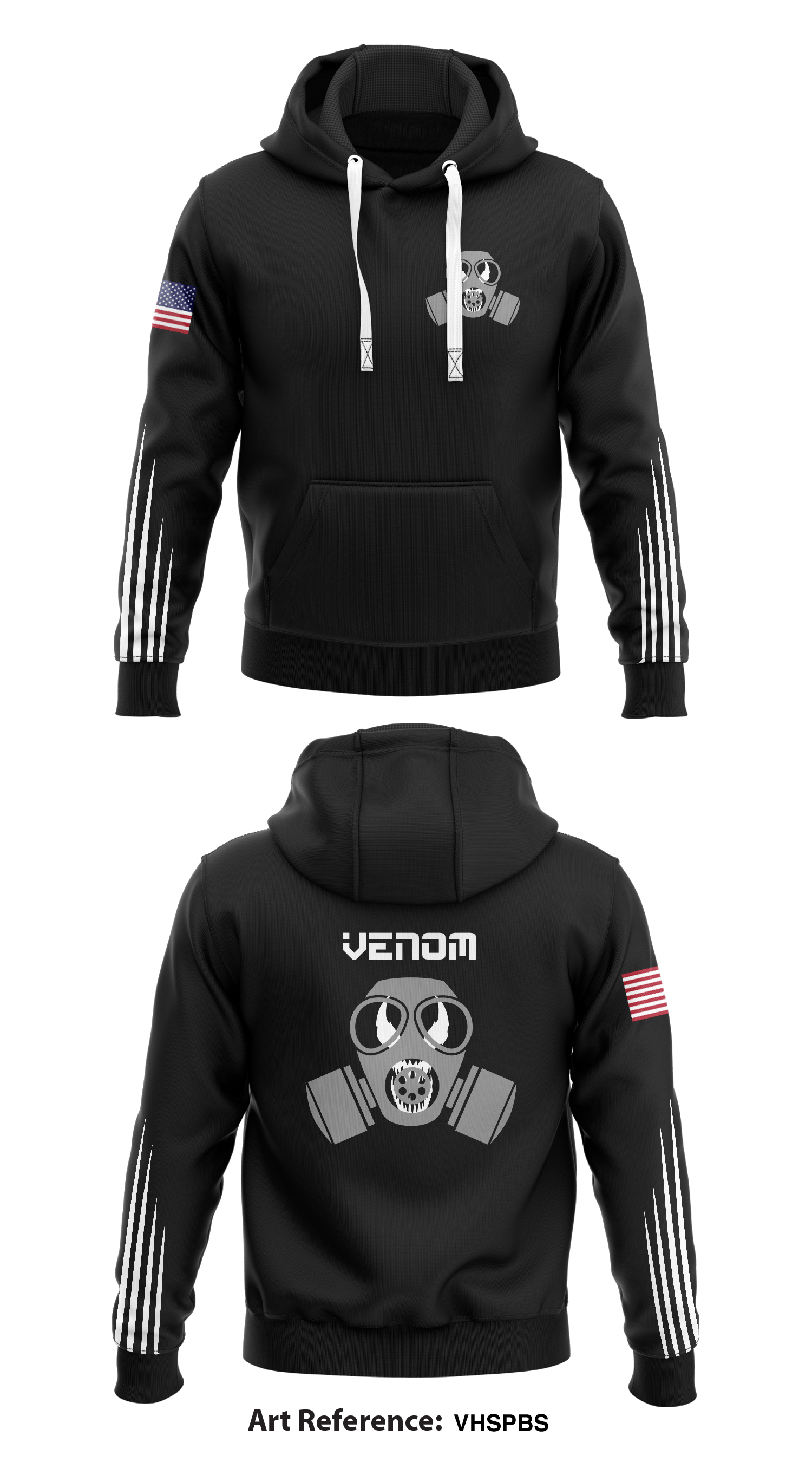Venom top hooded sweatshirt
