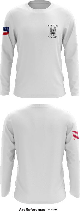 Vom L.A.W. Kennels Core Men's LS Performance Tee - YYH4Fu