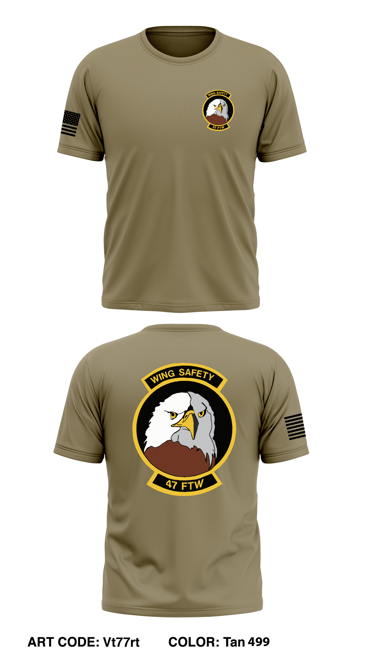 47 FTW/SE Core Men's SS Performance Tee - Vt77rt
