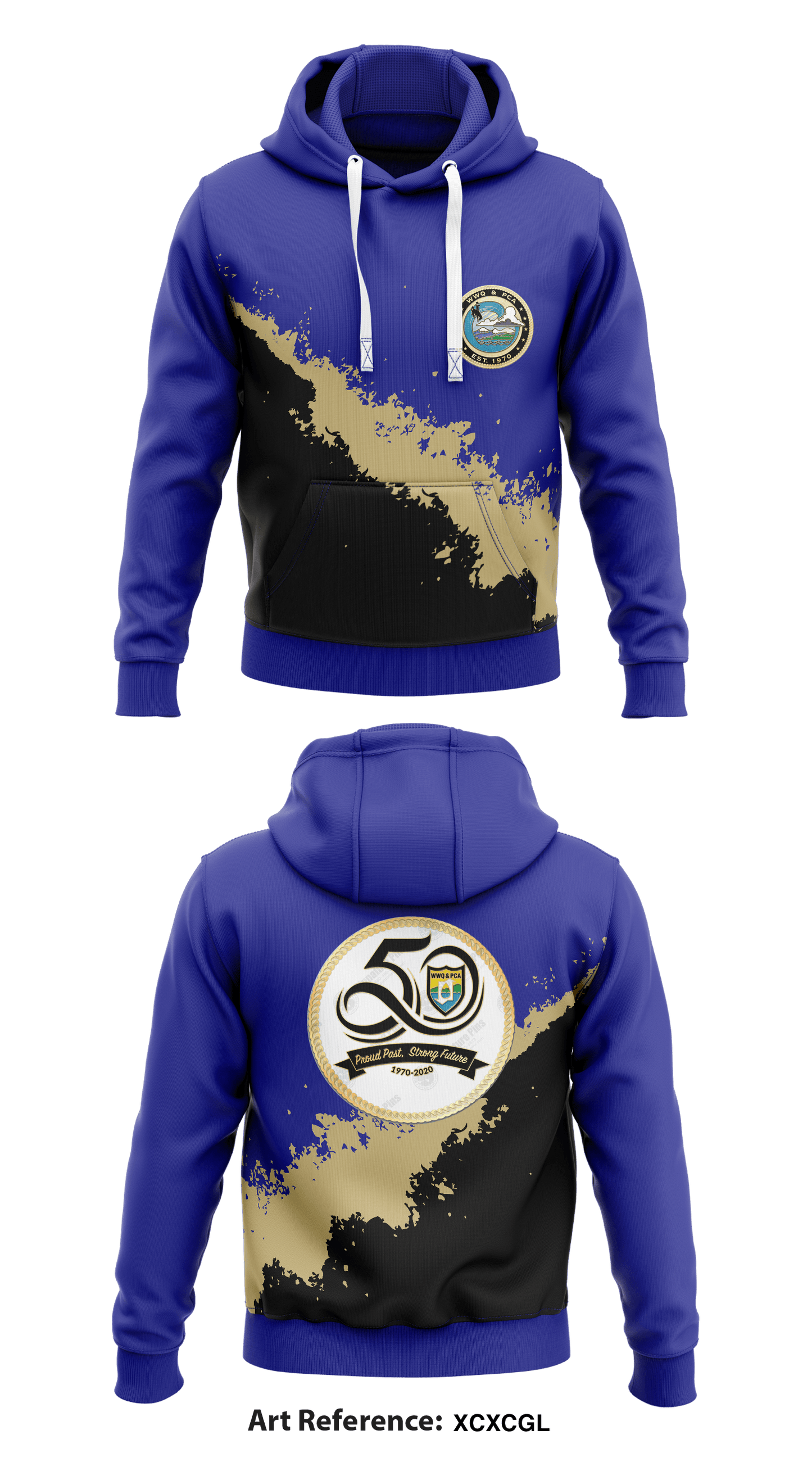 WWQ & PCA Store 1 Core Men's Hooded Performance Sweatshirt - xcXCGL