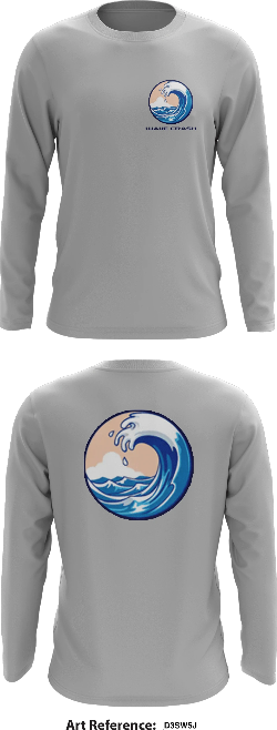 WaveCrash Store 1 Core Men's LS Performance Tee - D3sw5J