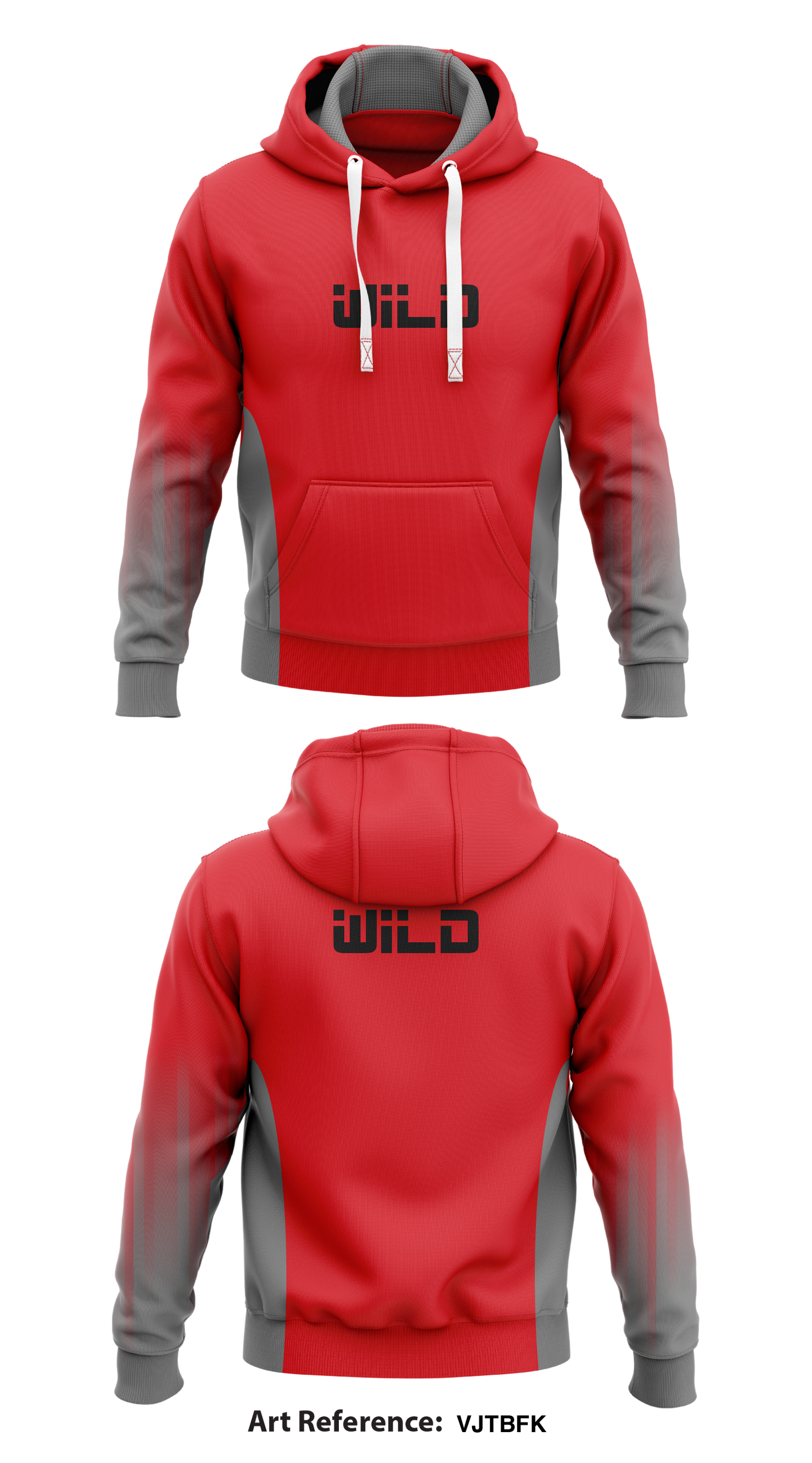 Wild Store 1 Core Men's Hooded Performance Sweatshirt - VjTbFk