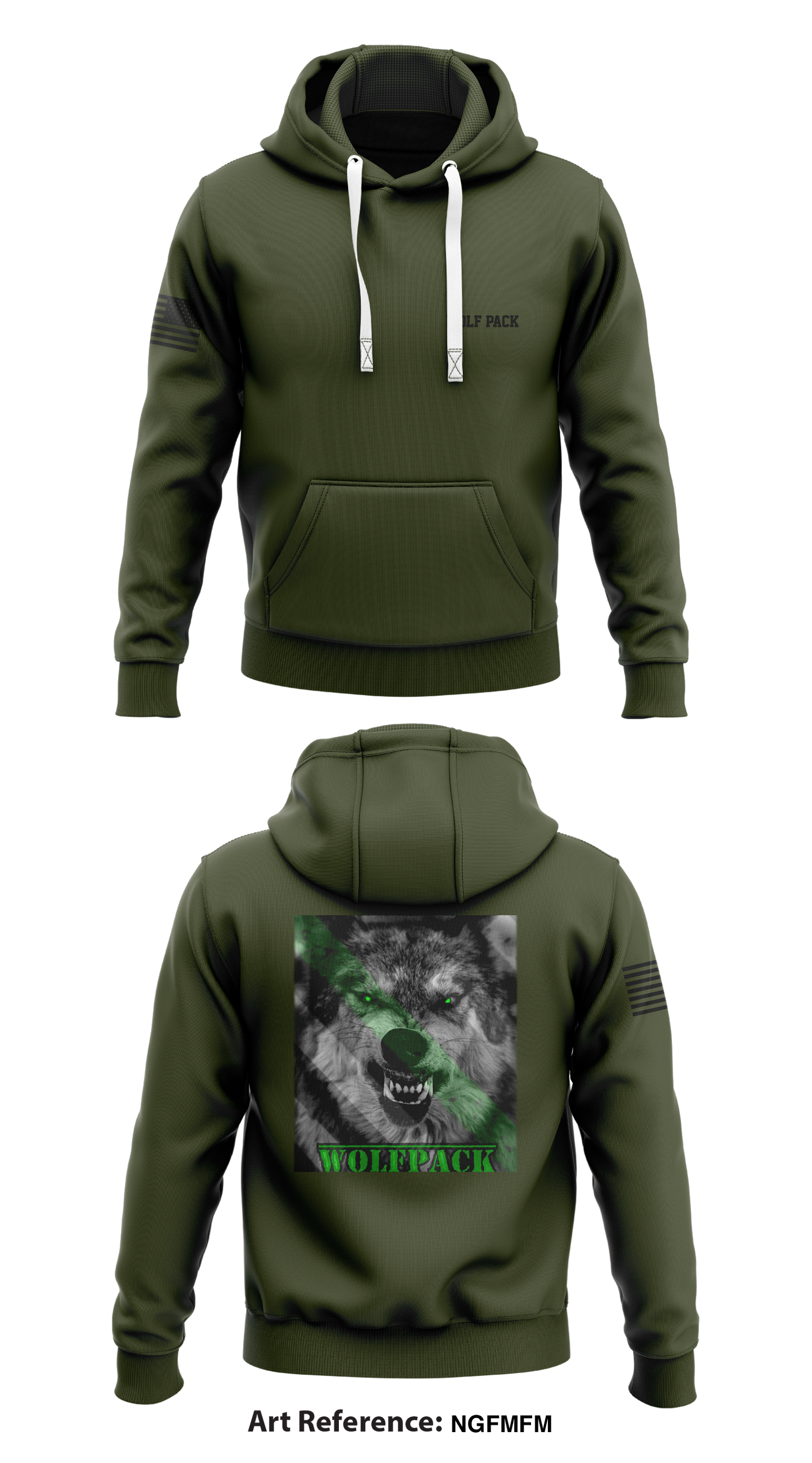 Wolf pack Store 1 Core Men's Hooded Performance Sweatshirt - nGfMFM