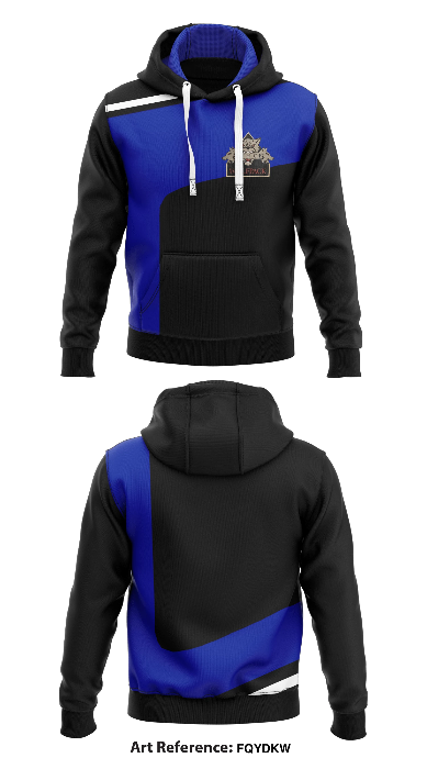 Wolf Pack6 Core Men's Hooded Performance Sweatshirt - fqydkw