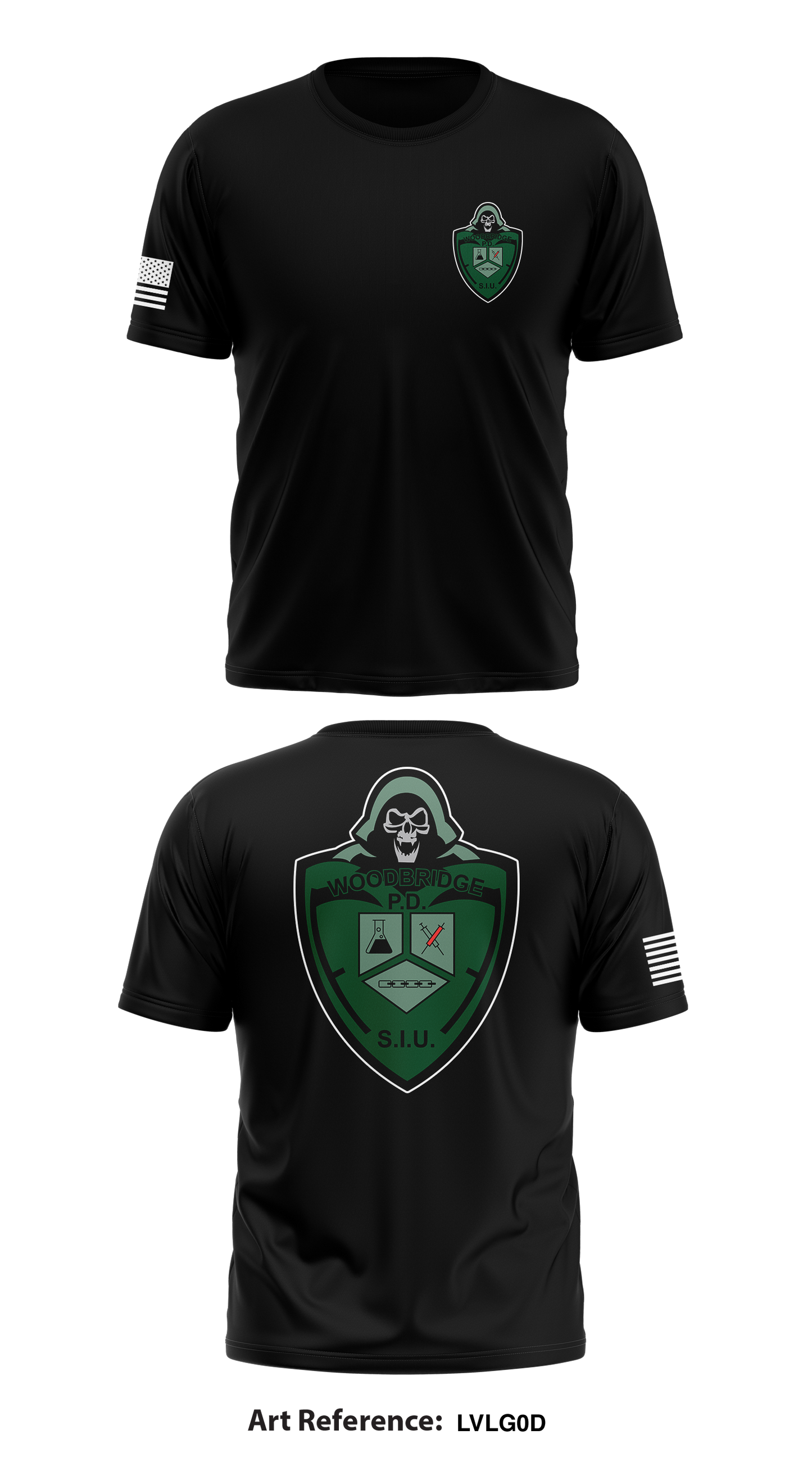 Woodbridge Police SIU Store 1 Core Men's SS Performance Tee - LvlG0D