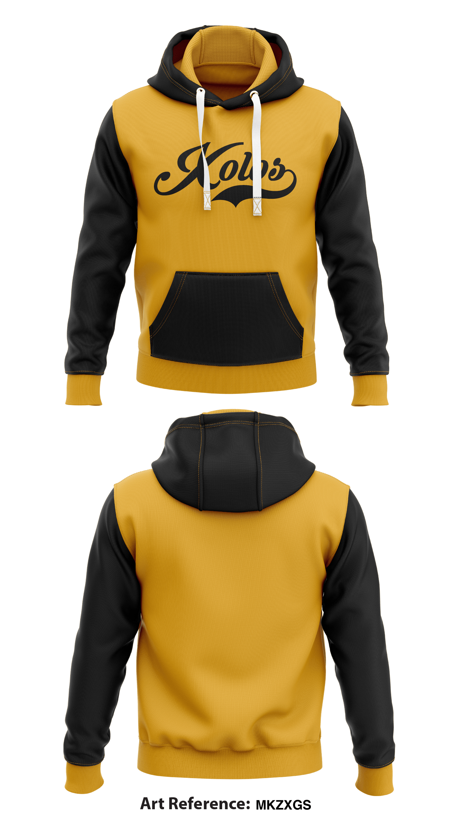 Xolos gear Store 1 Core Men's Hooded Performance Sweatshirt