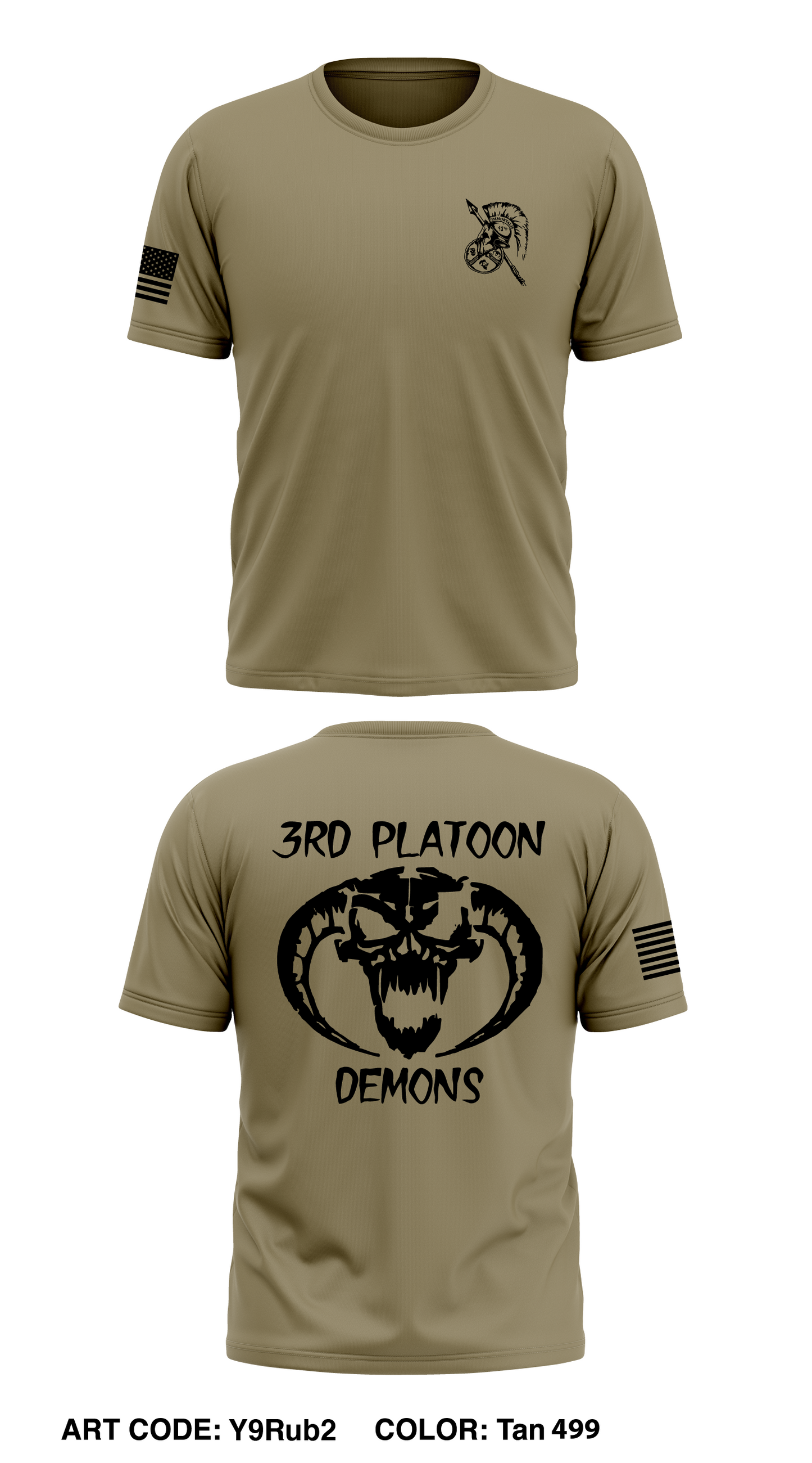 984th MP CO Core Men's SS Performance Tee - Y9Rub2
