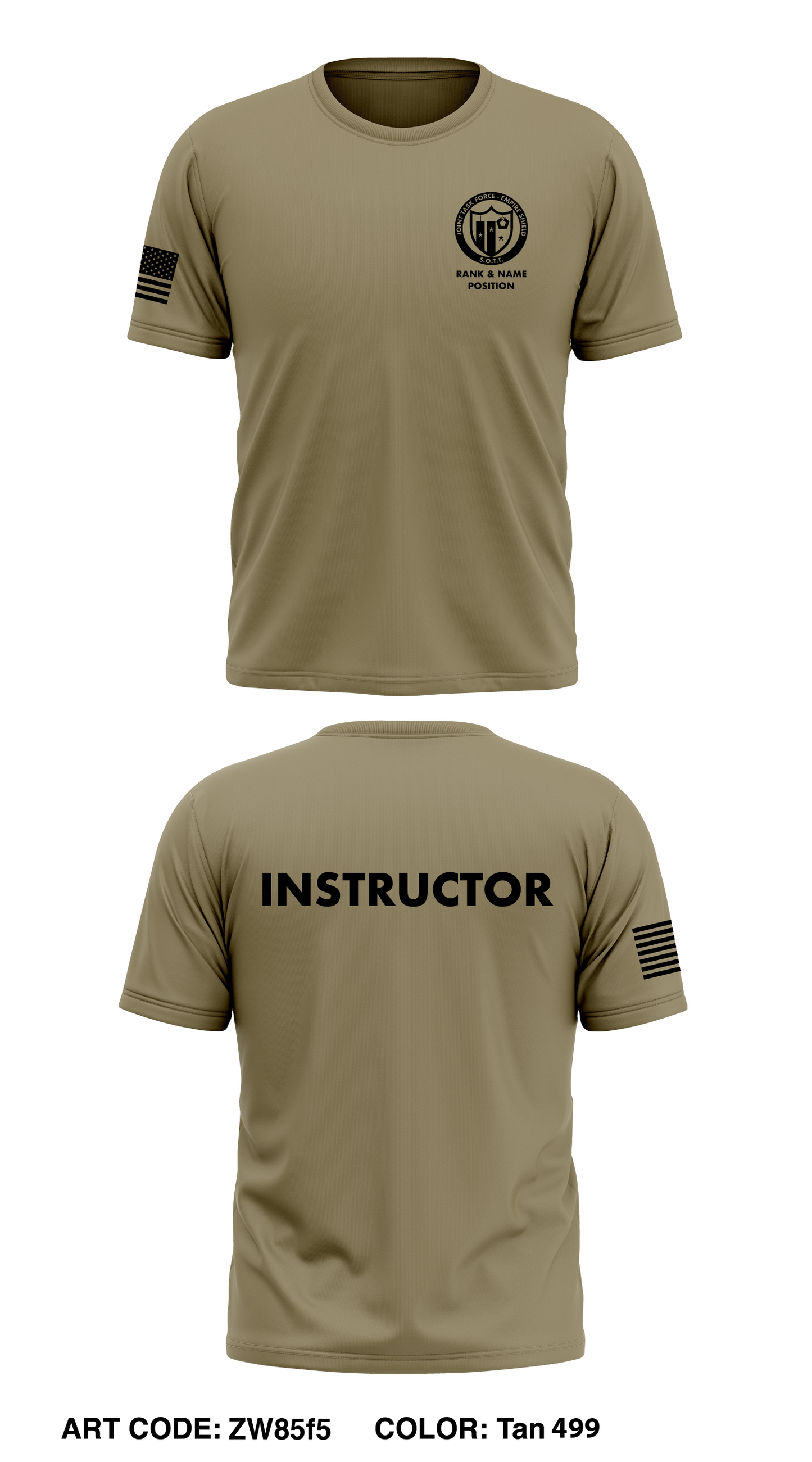 JTF-ES Core Men's SS Performance Tee - ZW85f5