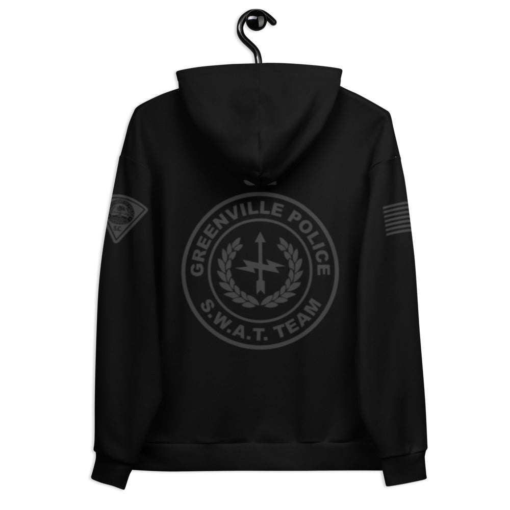 Greenville Police SWAT Team Store 1 Core Men's Hooded Performance Sweatshirt - J82jCY
