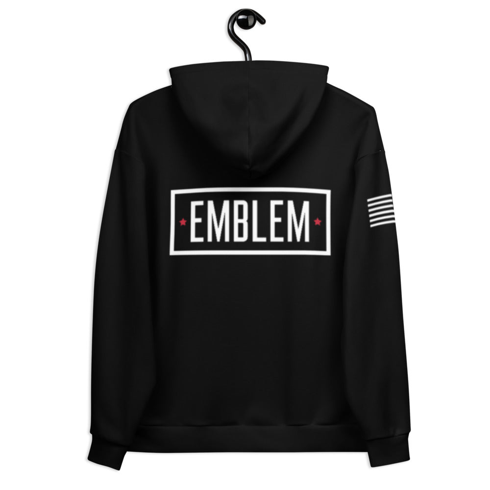 Emblem Core Men's Hooded Performance Sweatshirt - 3mBL3m