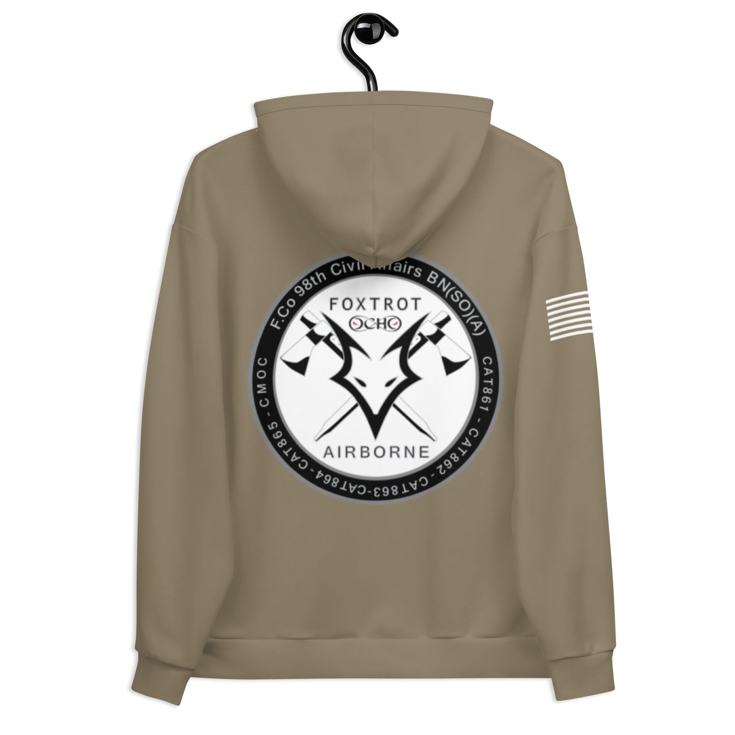 98th Fox Co Logo Core Men's Hooded Performance Sweatshirt - xQ5d3n