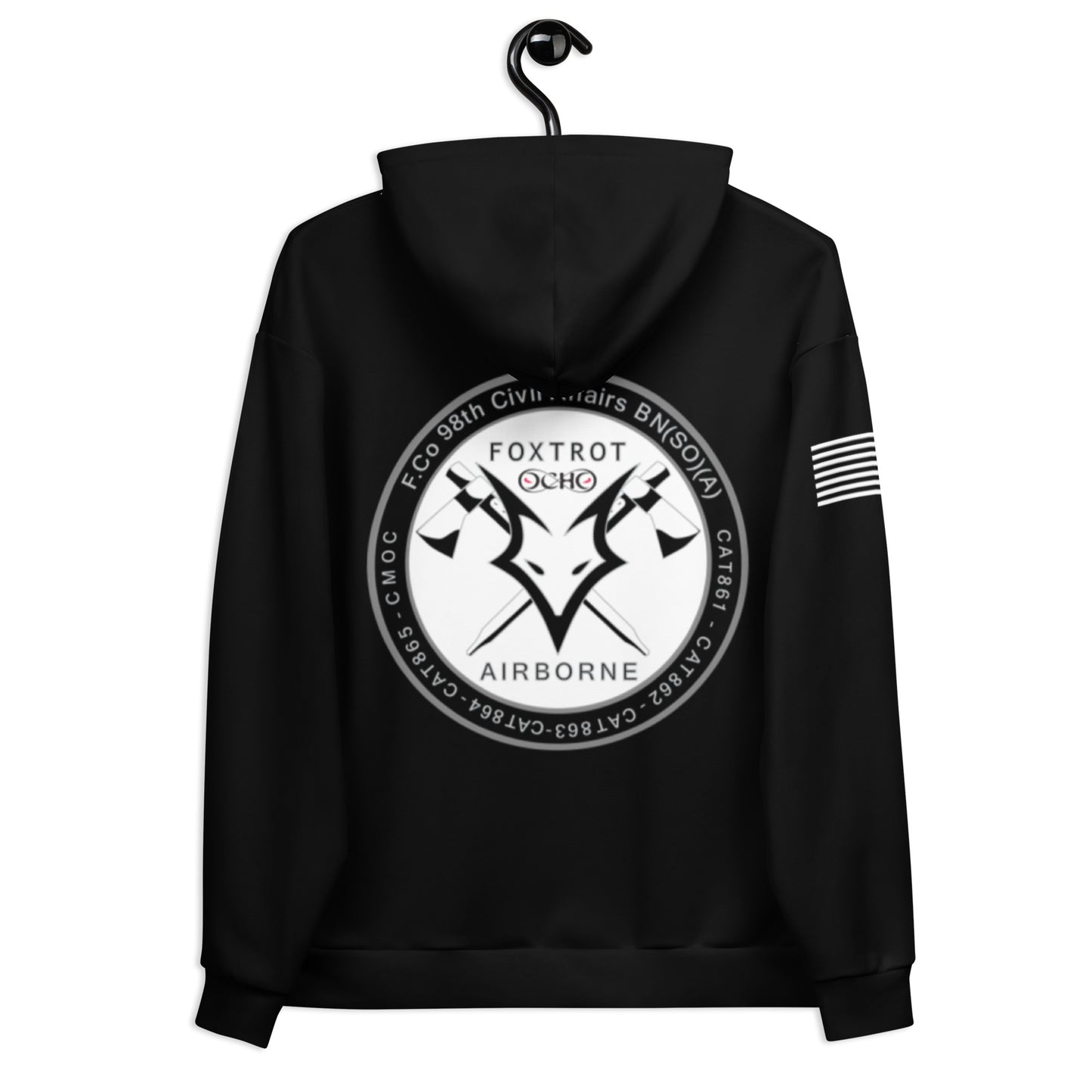 98th Fox Co Logo Core Men's Hooded Performance Sweatshirt - 6t9RHk
