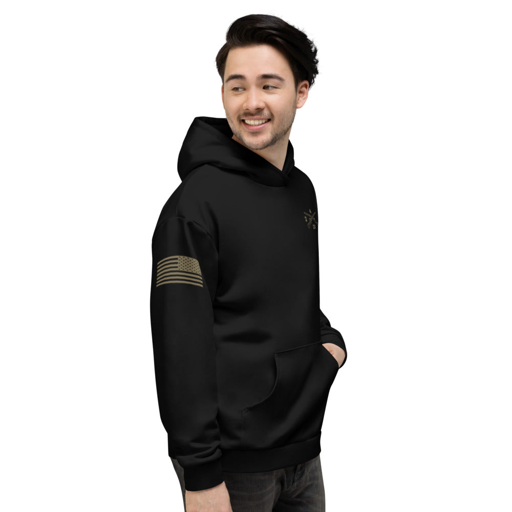 2nd PLT, C Co, 2-4 IN REGT, 3/1 MTN DIV (LI) Store 1 Core Men's Hooded Performance Sweatshirt - wHwjdm