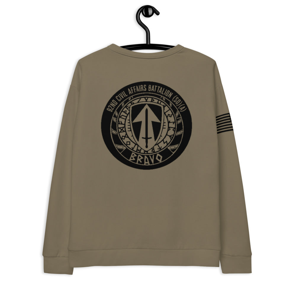 B Co, 92nd CA BN Store 1 Premium Core Men's Crewneck Performance Sweatshirt - DgcjBZ