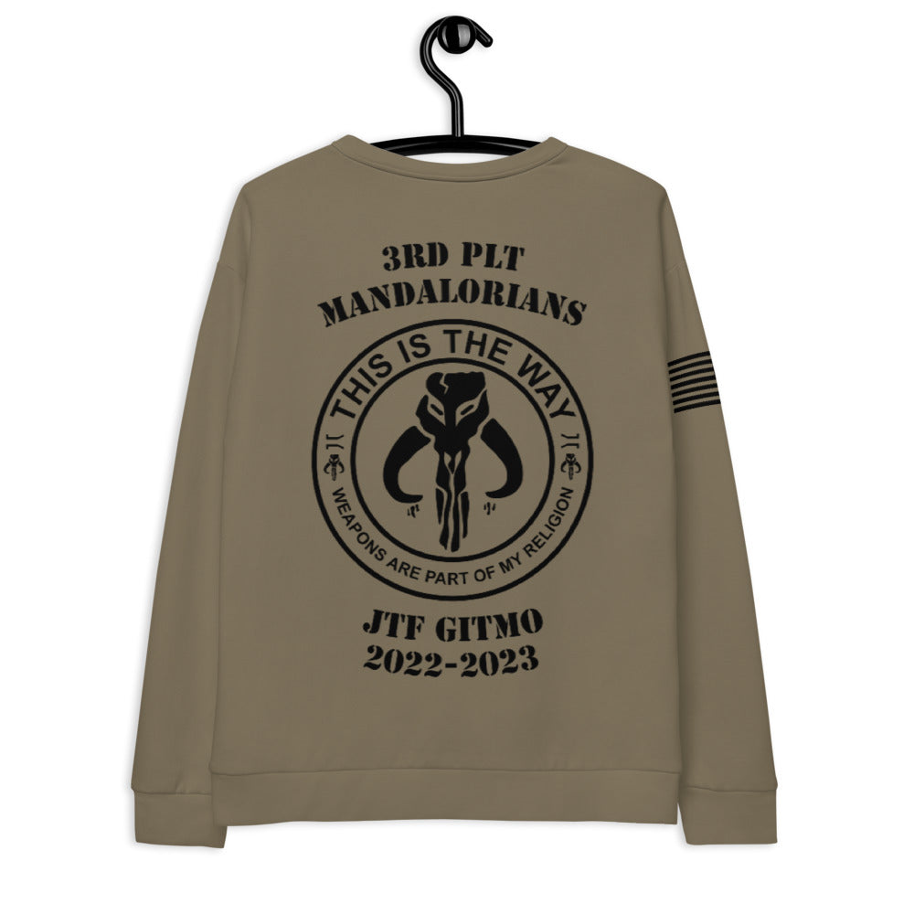 3rd PLT Premium Core Men's Crewneck Performance Sweatshirt - 9t6Buk