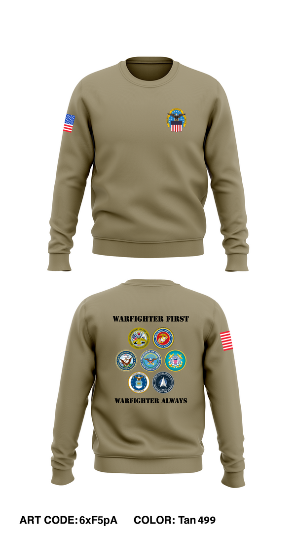 DLA Core Men's Crewneck Performance Sweatshirt - 6xF5pA