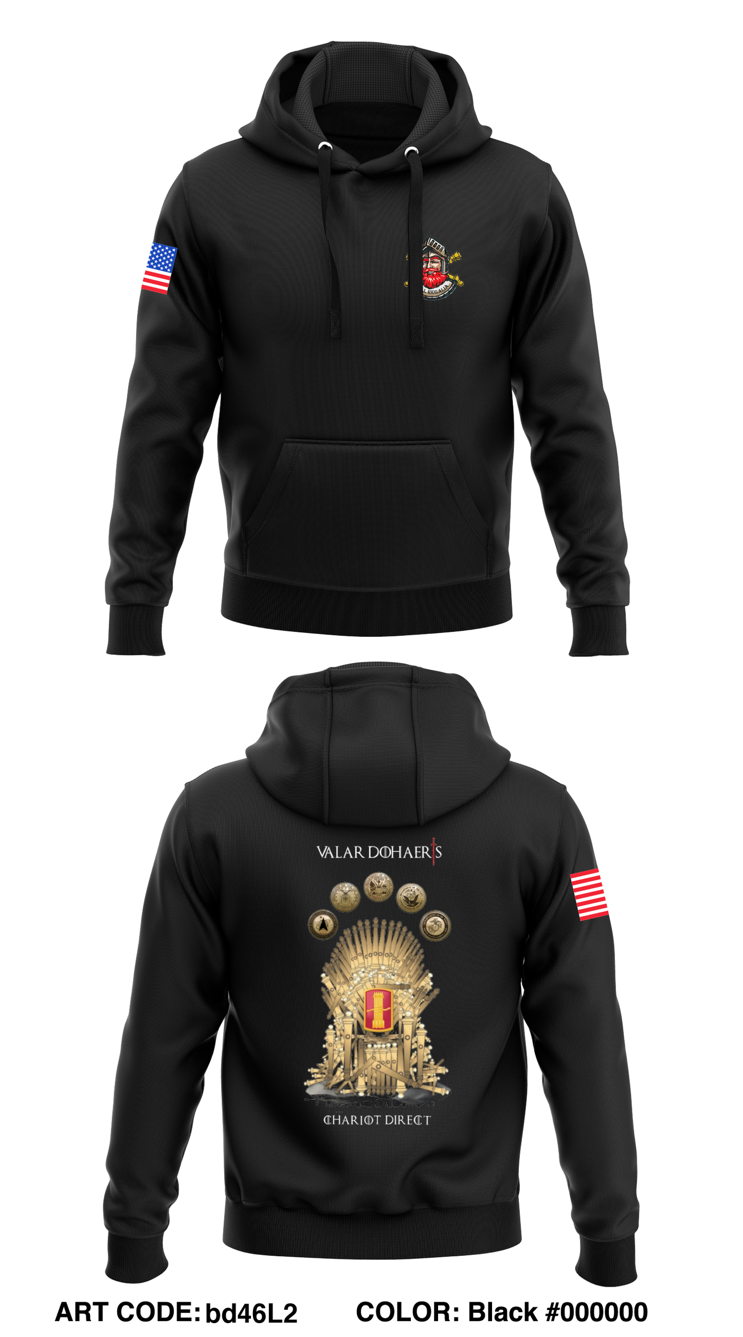 CAOC 197 Core Men's Hooded Performance Sweatshirt - bd46L2