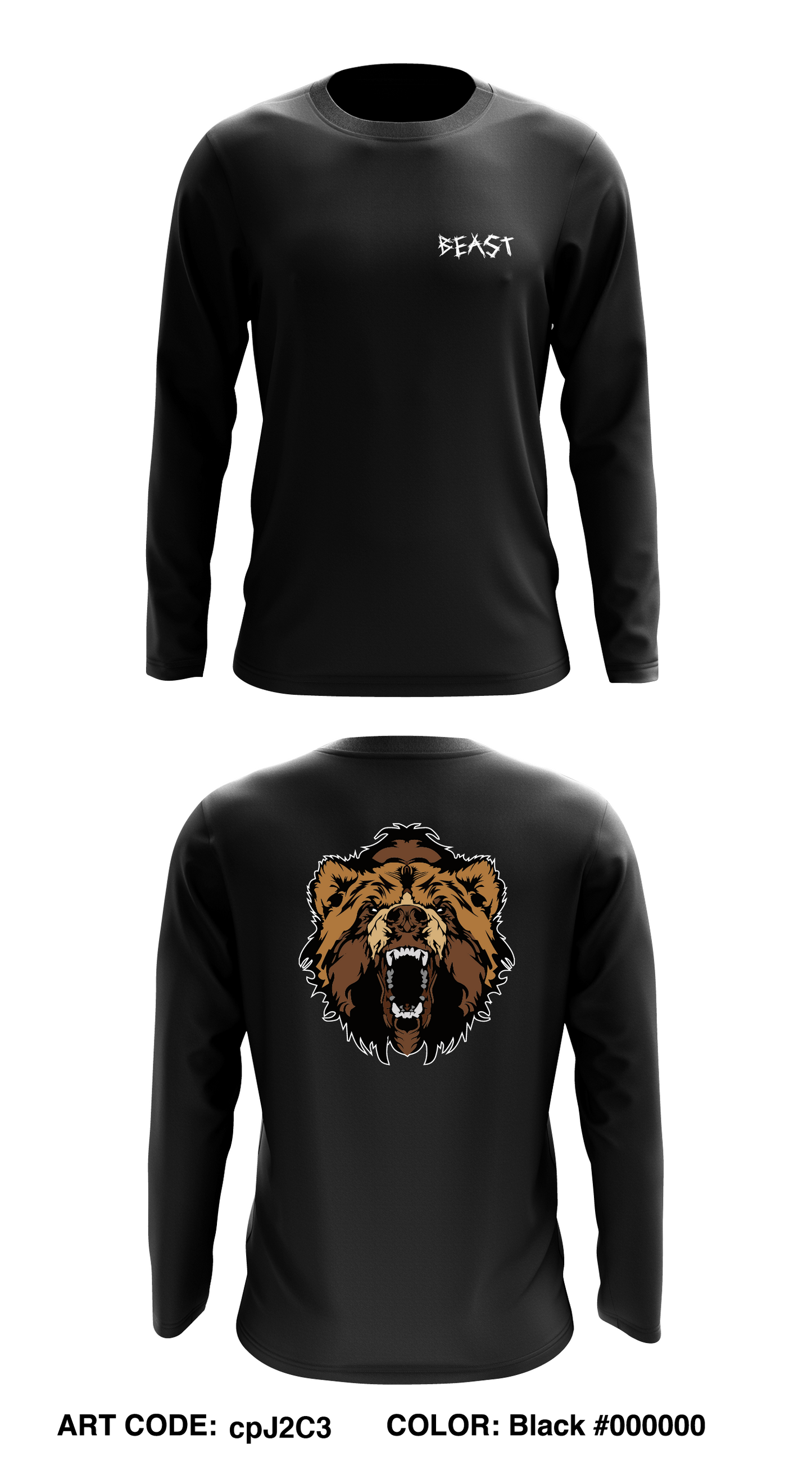 B co, 312th MI BN Core Men's LS Performance Tee - cpJ2C3
