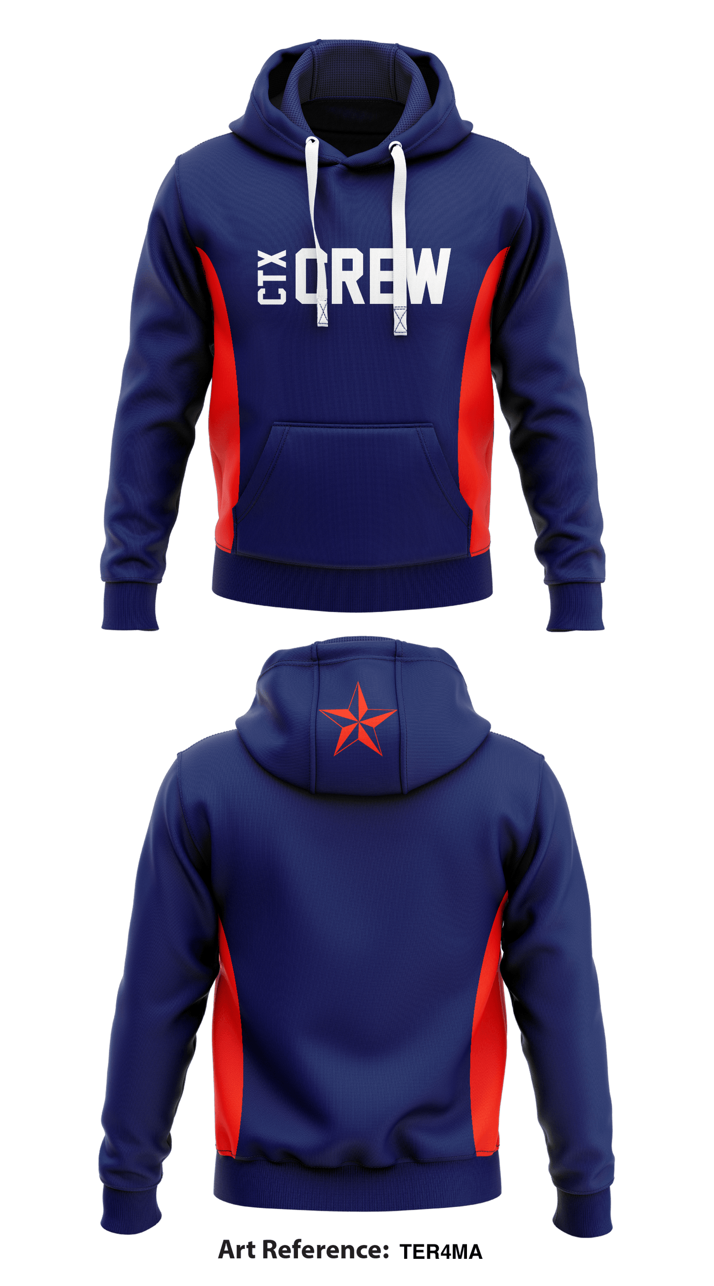 Crew2 Core Men's Hooded Performance Sweatshirt - tER4ma