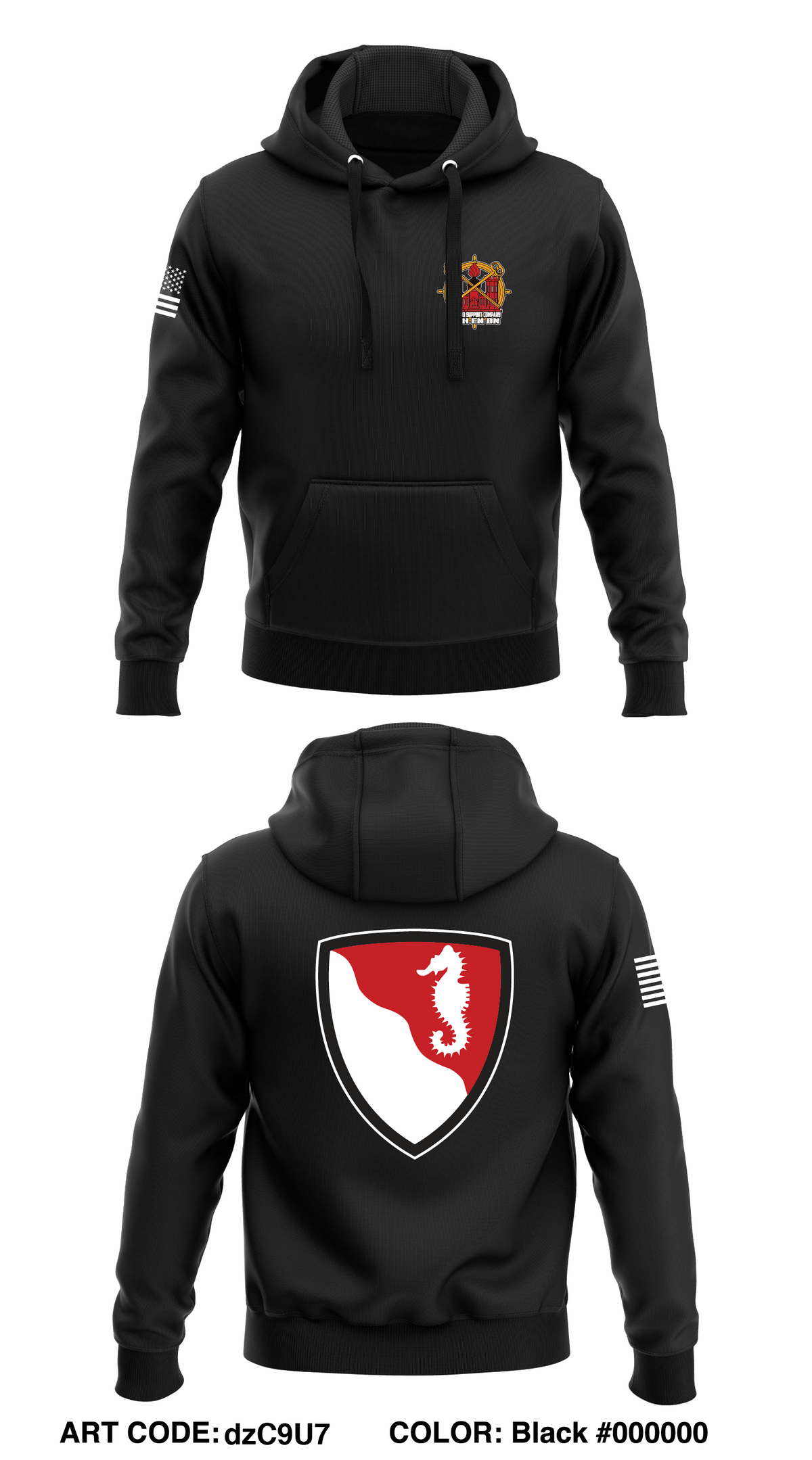 FSC, 5th Engineer Battalion Core Men's Hooded Performance Sweatshirt - dzC9U7