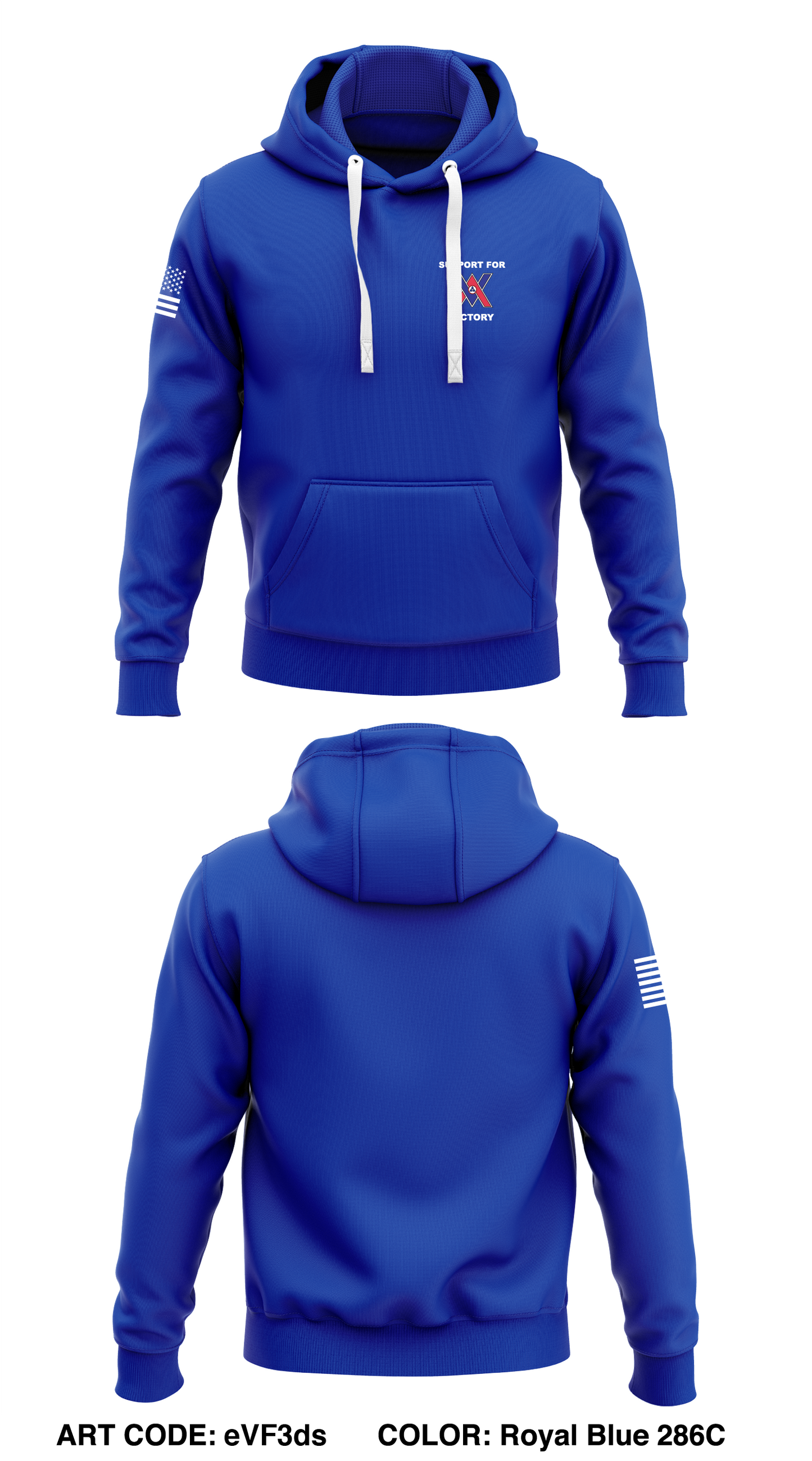 264th CSSB Core Men's Hooded Performance Sweatshirt - eVF3ds