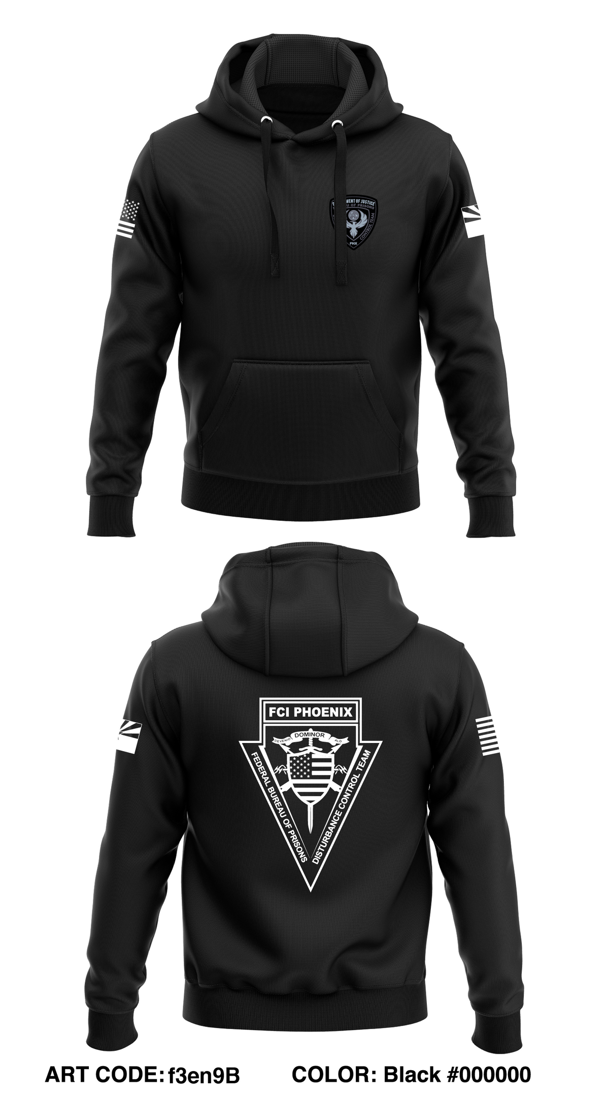 FCI PHOENIX DCT Core Men's Hooded Performance Sweatshirt - f3en9B