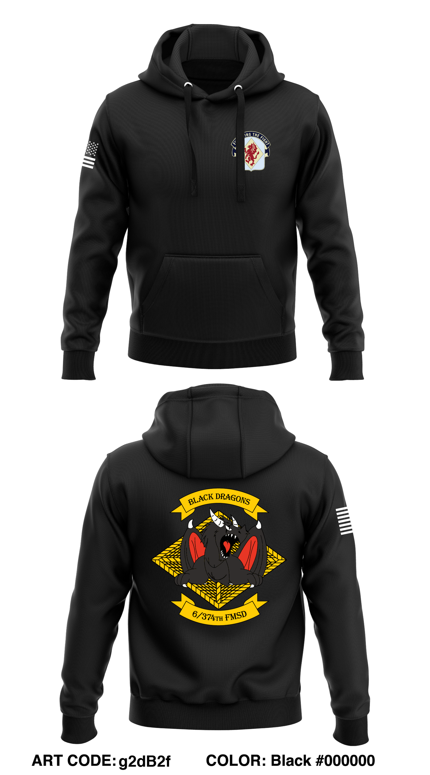 6/374 FMSD Core Men's Hooded Performance Sweatshirt - g2dB2f