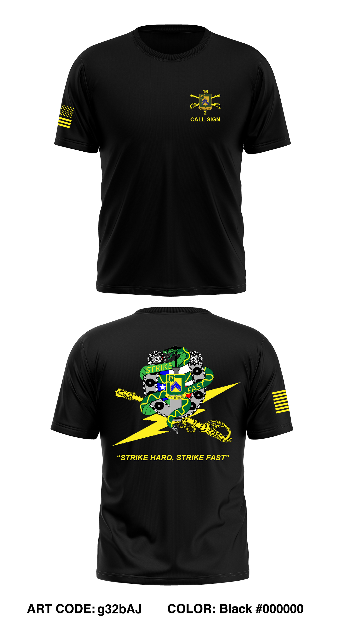 CUSTOM 2-16th Cav, 199th Infantry BDE Core Men's SS Performance Tee - g32bAJ