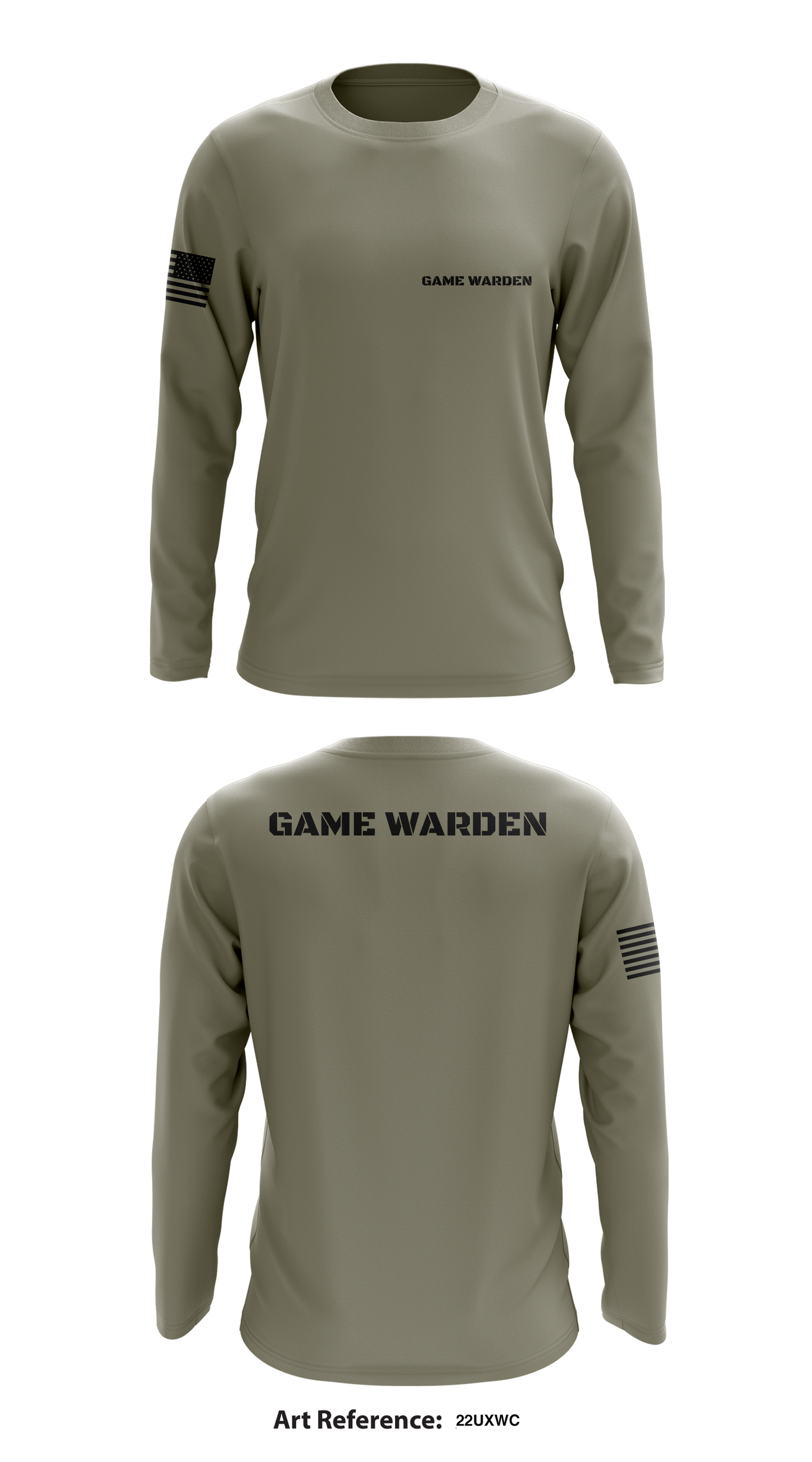 game warden Store 1 Core Men's LS Performance Tee - 22uXwC