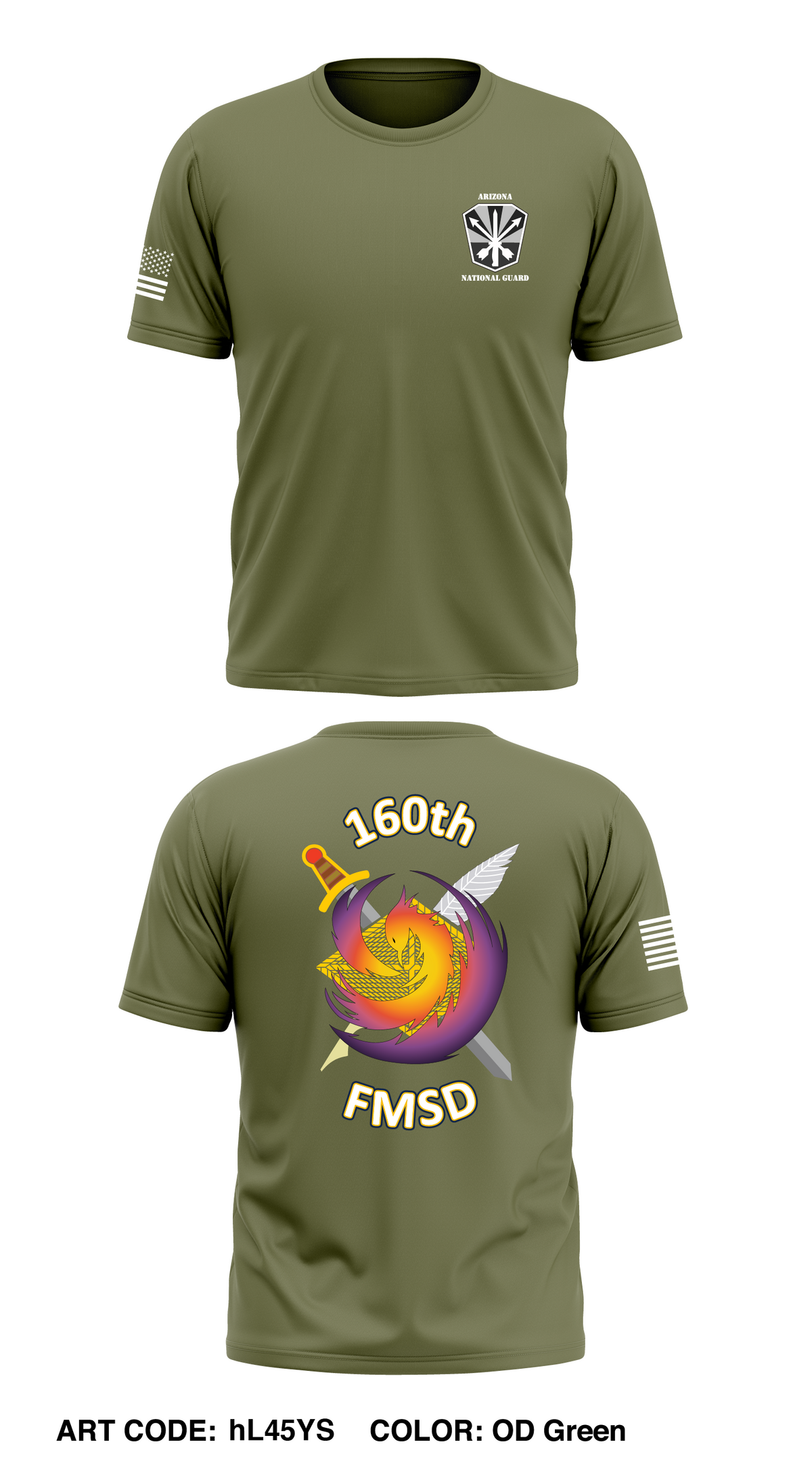 160th FMSD Core Men's SS Performance Tee - hL45YS