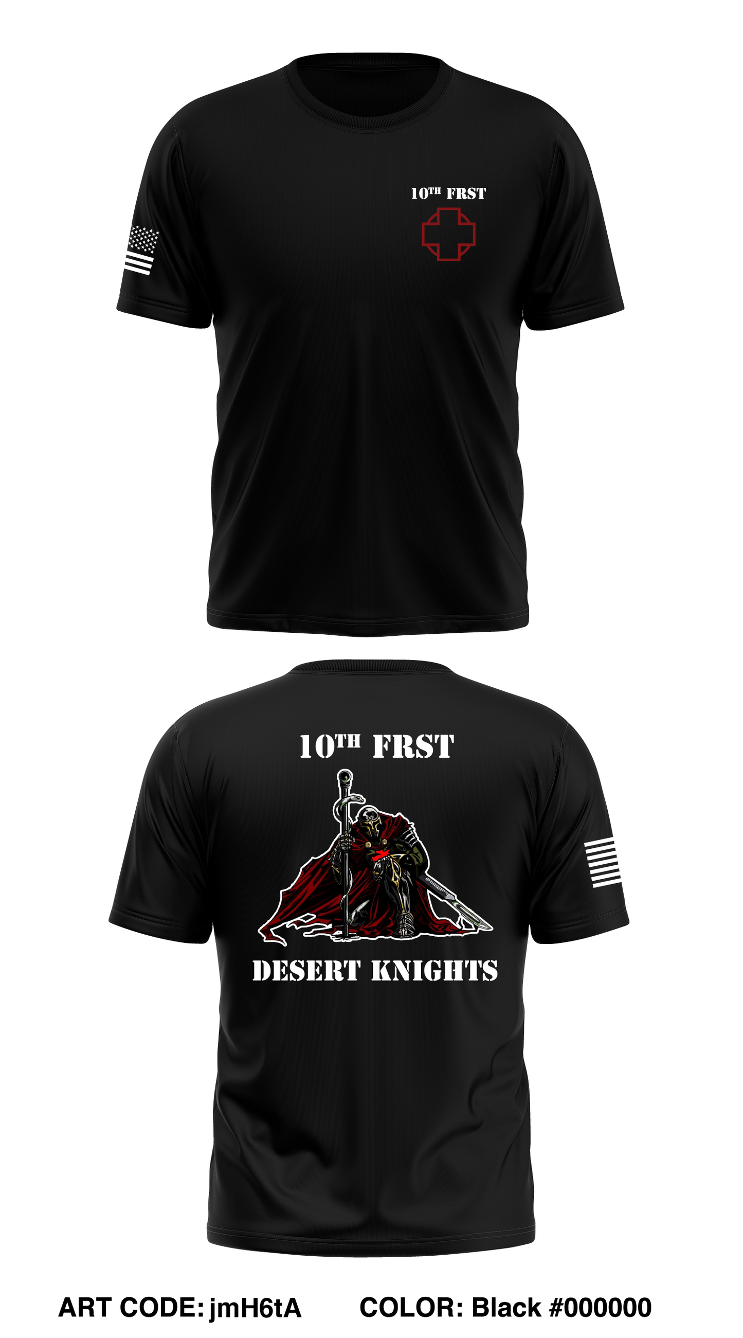 10th FRSD Core Men's SS Performance Tee - jmH6tA