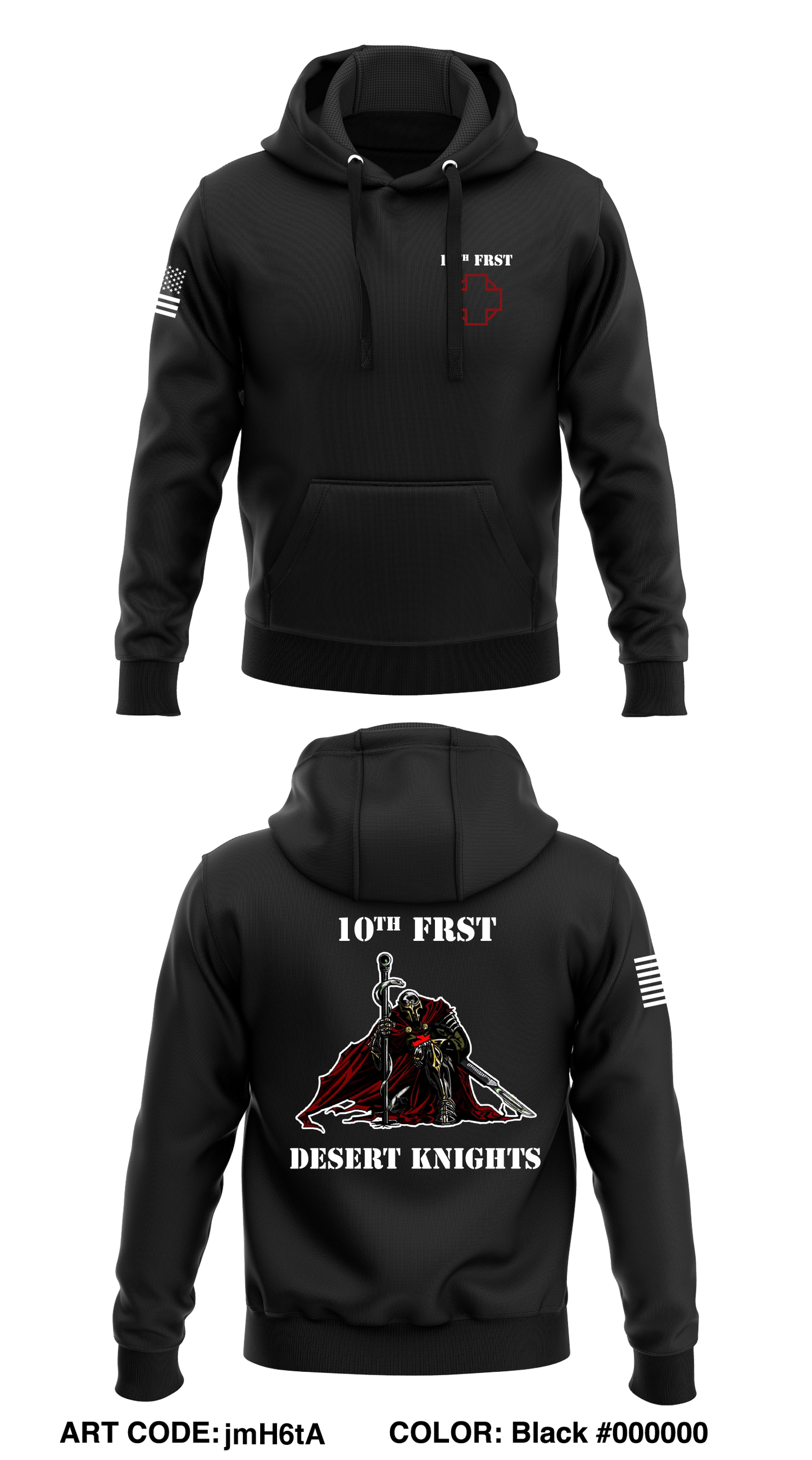 1th FRSD Core Men's Hooded Performance Sweatshirt - jmH6tA