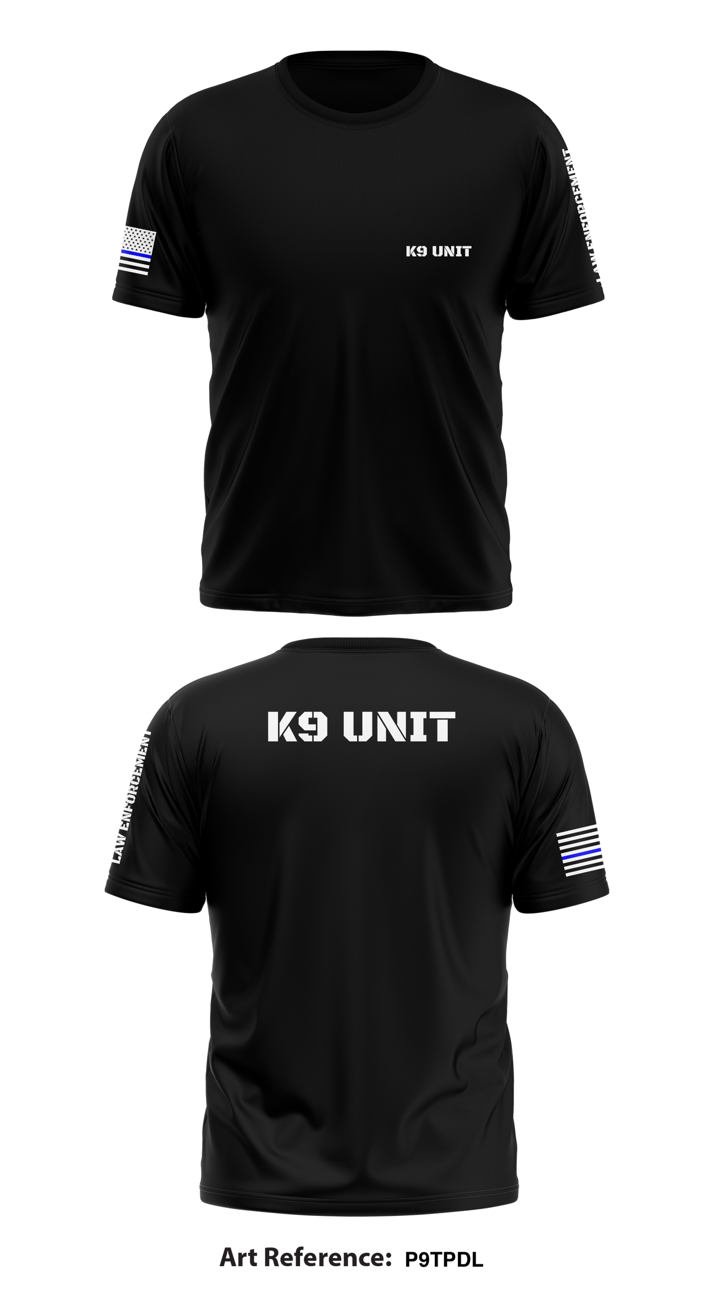 K9 Unit Store 1 Core Men's SS Performance Tee - p9tPdL