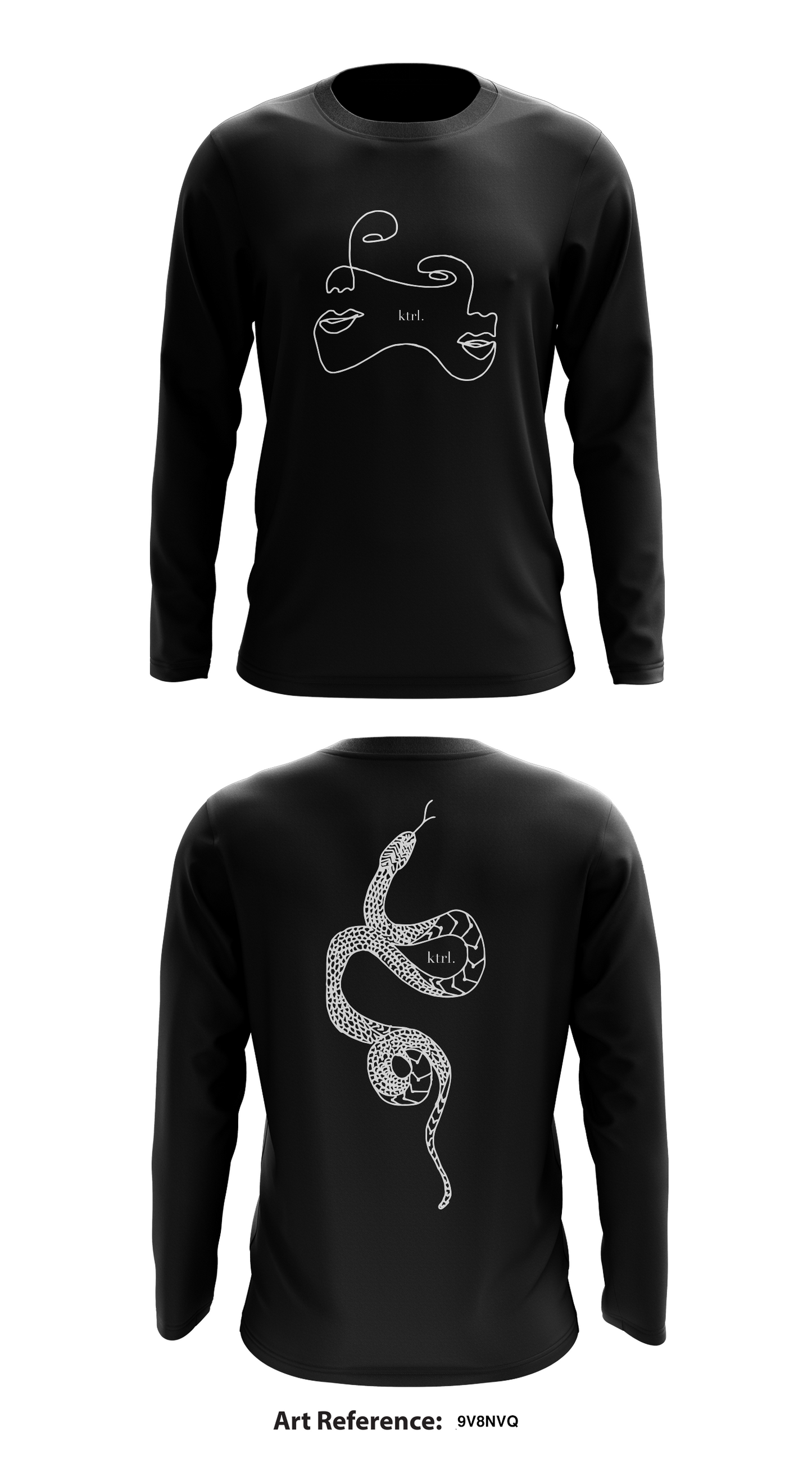 Ktrl Store 1 Core Men's LS Performance Tee - 9v8Nvq