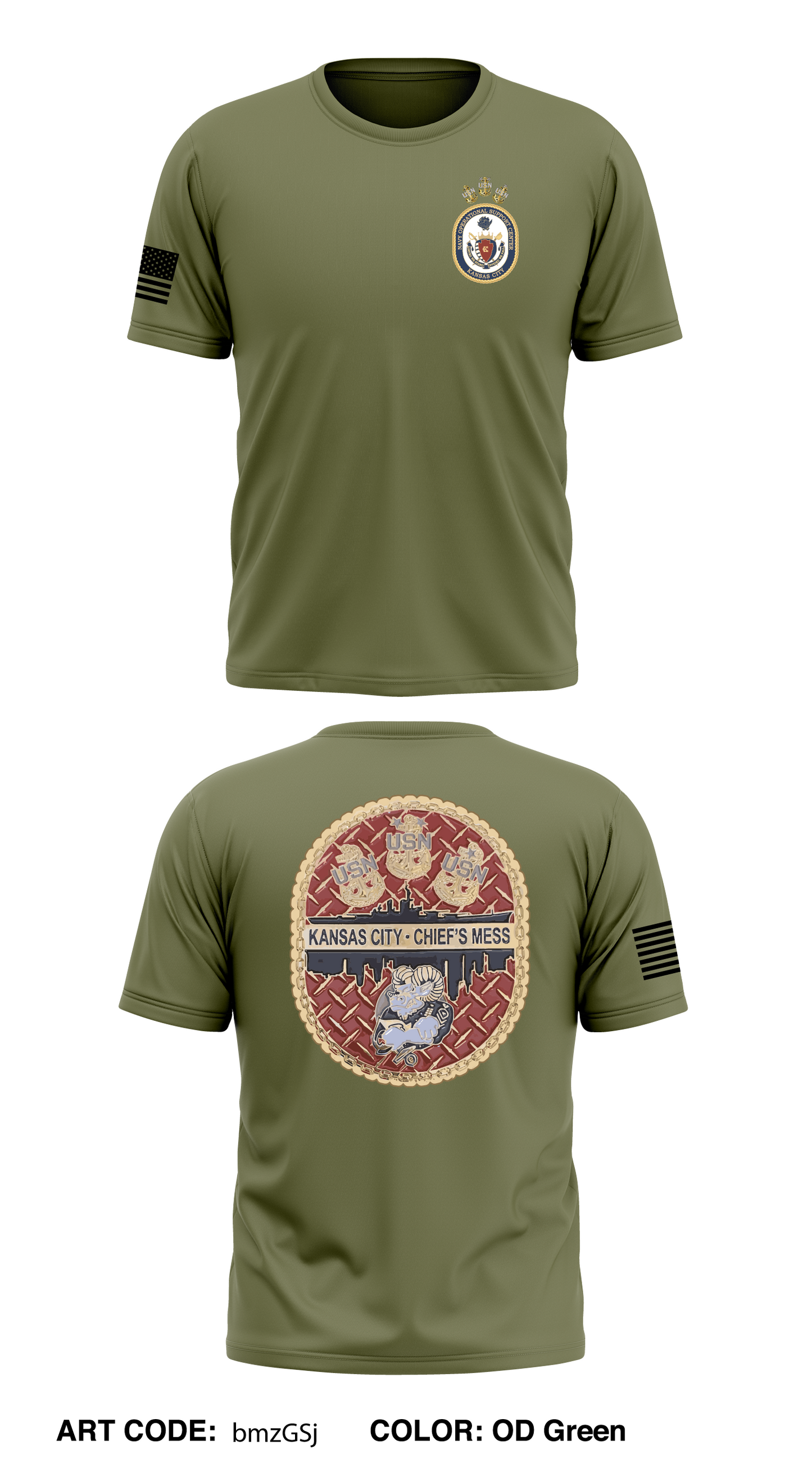 Kansas City Chief Association Store 1 Core Men's SS Performance Tee - bmzGSj-ODG