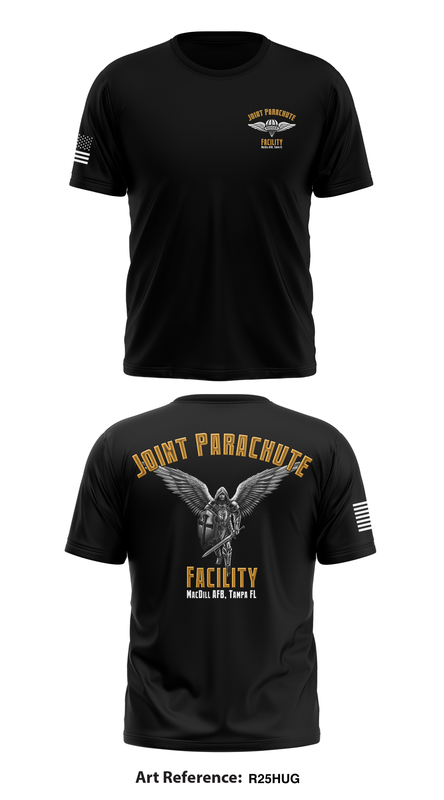 Joint Parachute Facility, MacDill, AFB Core Men's SS Performance Tee - r25hUG