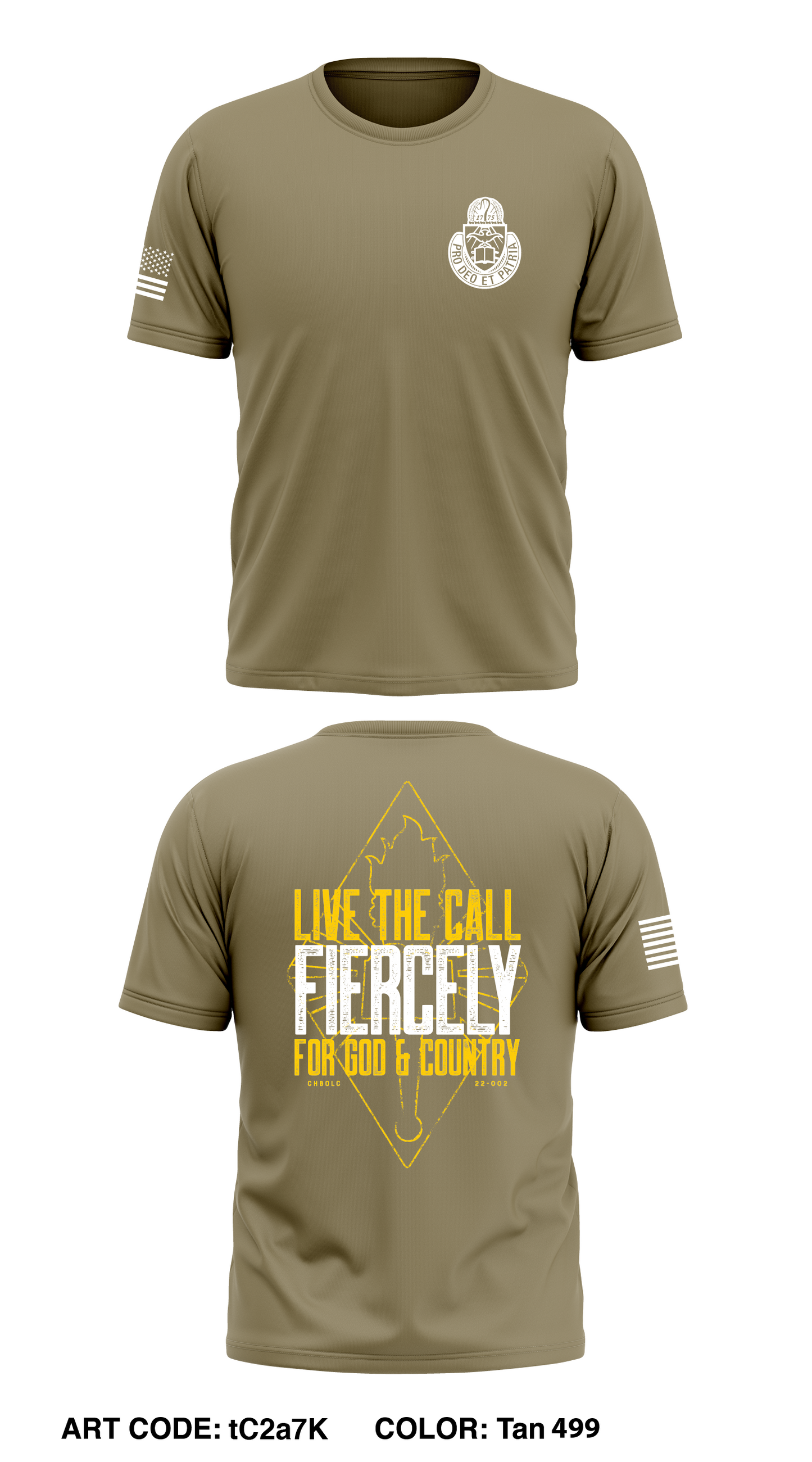CHBOLC 2022-002 Core Men's SS Performance Tee - tC2a7K