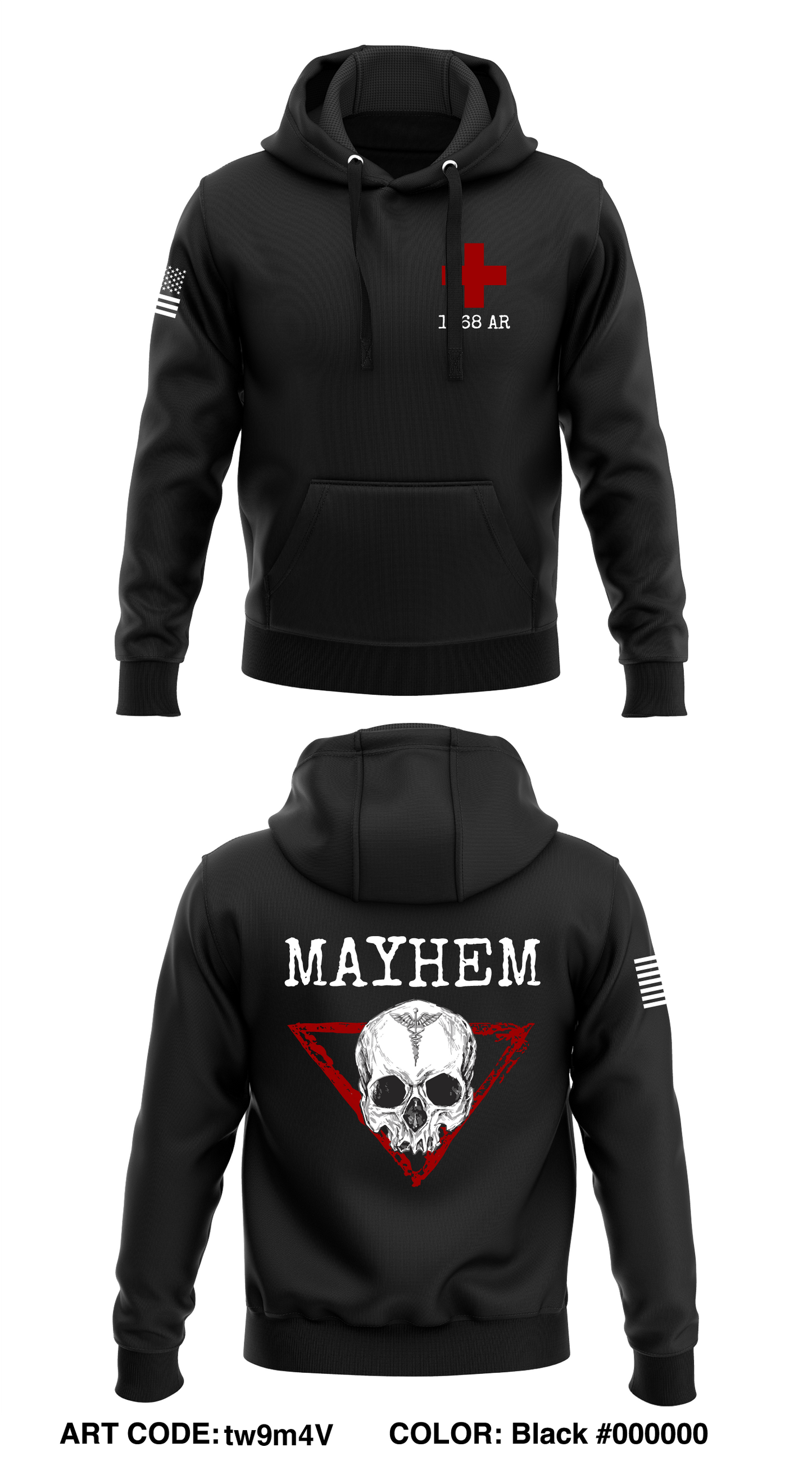 1-68 medics Core Men's Hooded Performance Sweatshirt - tw9m4V