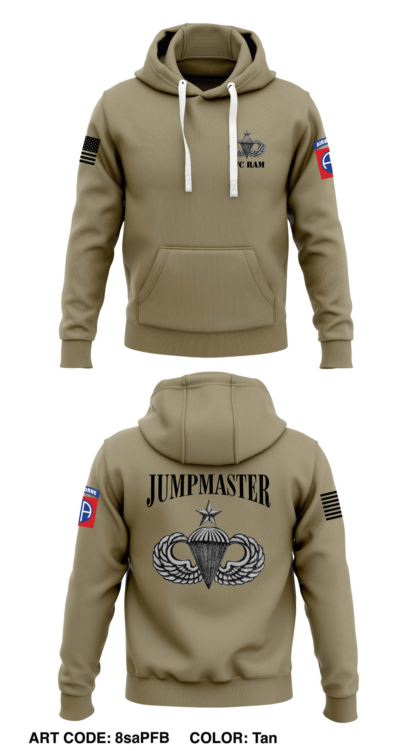 usarec Store 1 Core Men's Hooded Performance Sweatshirt - 8saPFB