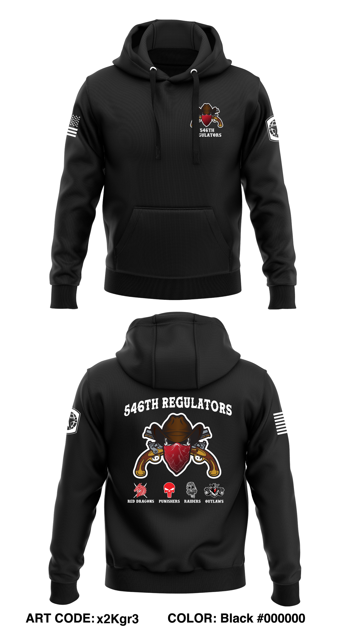 546th Military Police Company Core Men's Hooded Performance Sweatshirt - x2Kgr3
