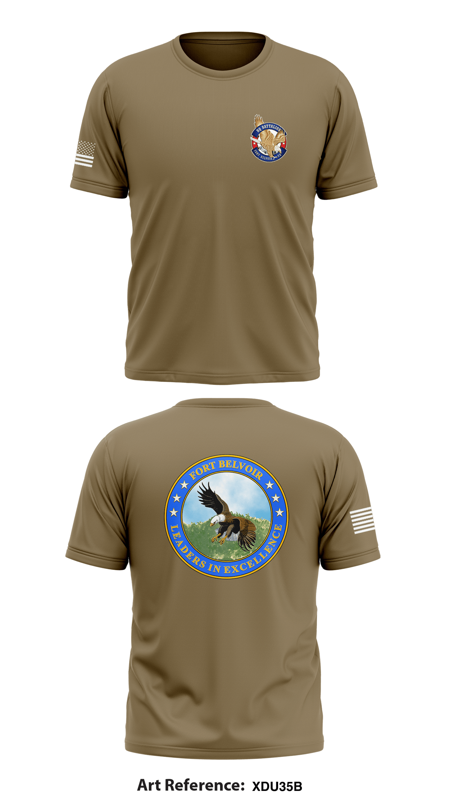 HQBN, USAG Fort Belvoir Core Men's SS Performance Tee - xdu35B