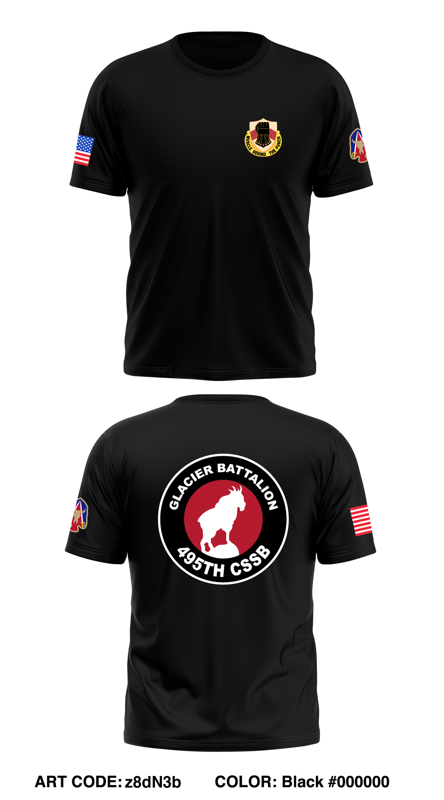 HHC 495th CSSB Core Men's SS Performance Tee - z8dN3b