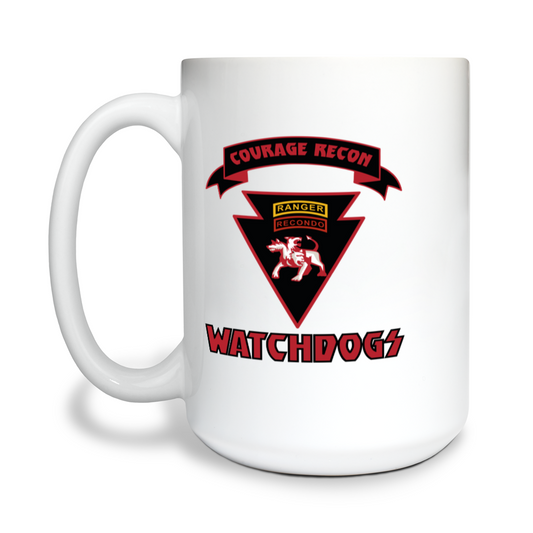 Triple Duece Scouts 15 oz White Ceramic Mug - mUzqgb