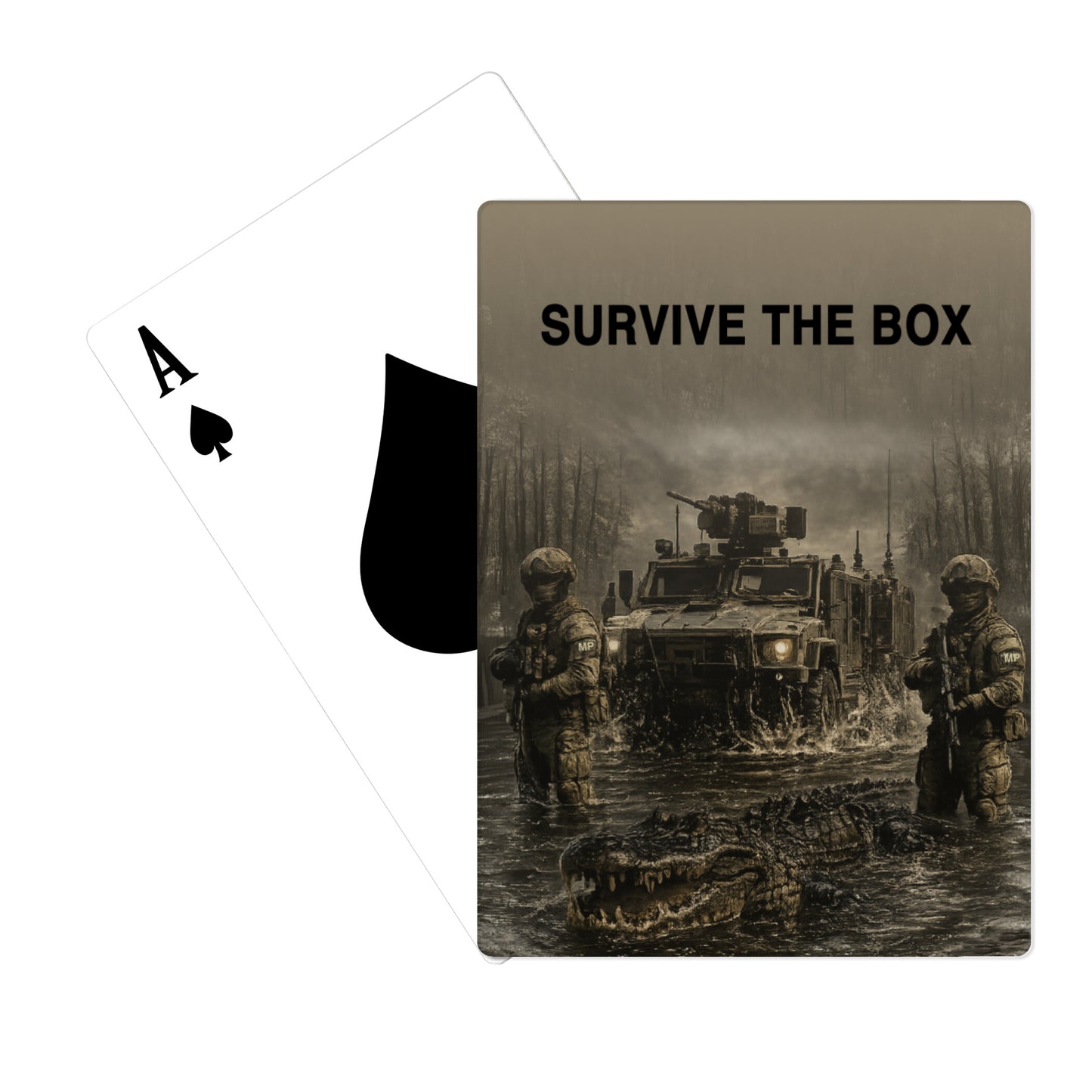 133rd MP Company Playing Cards - uuk3kv