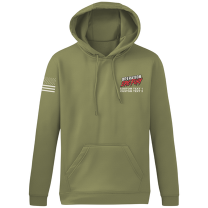 CUSTOM Operation Epic Fury Hi-Tech Performance Hoodie - Flag