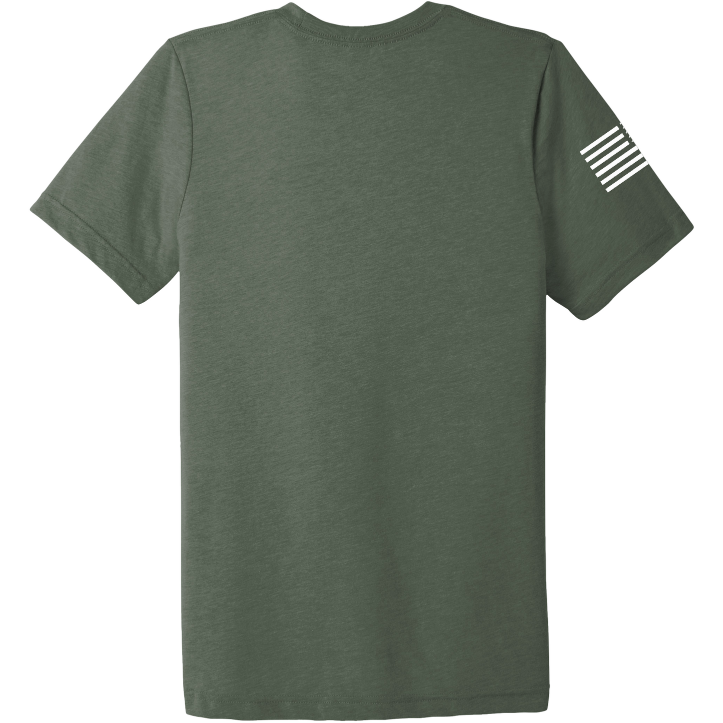 Emblem Basics Comfort Unisex Triblend SS Tee - White Flag