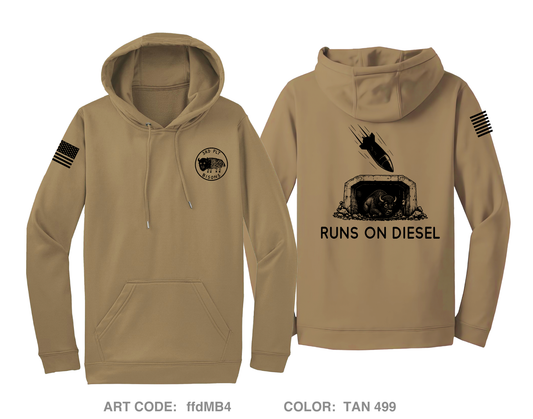 3PLT, C-CO, 2-87 IN Hi-Tech Performance Hoodie - ffdMB4