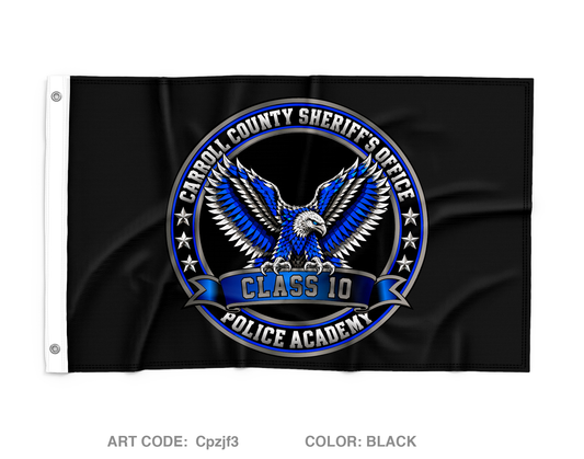 Carroll County Sheriff’s Office Fundraising Collection Wall Flag - Cpzjf3