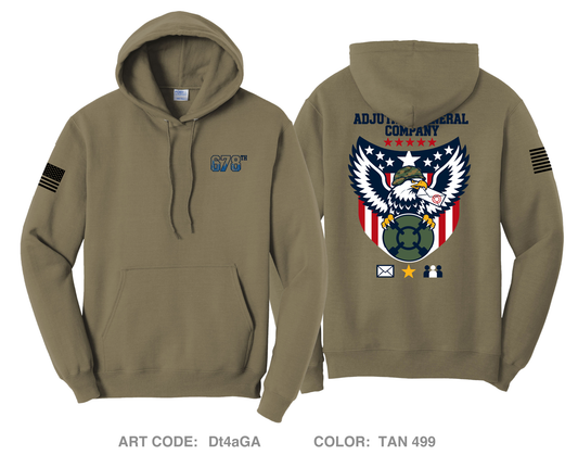 678th AG Comfort Unisex Hooded Sweatshirt - Dt4aGA