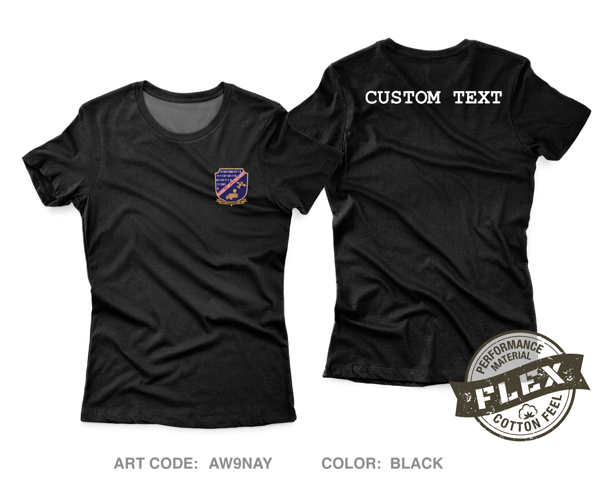 CUSTOM Marine Detachment Fort Gordon Core Women's SS Flex Performance Tee - AW9NAY